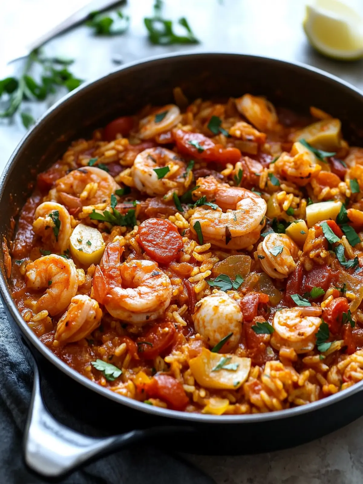 Savor the Flavor: Easy Chicken and Shrimp Jambalaya Recipe 4 Jambalaya