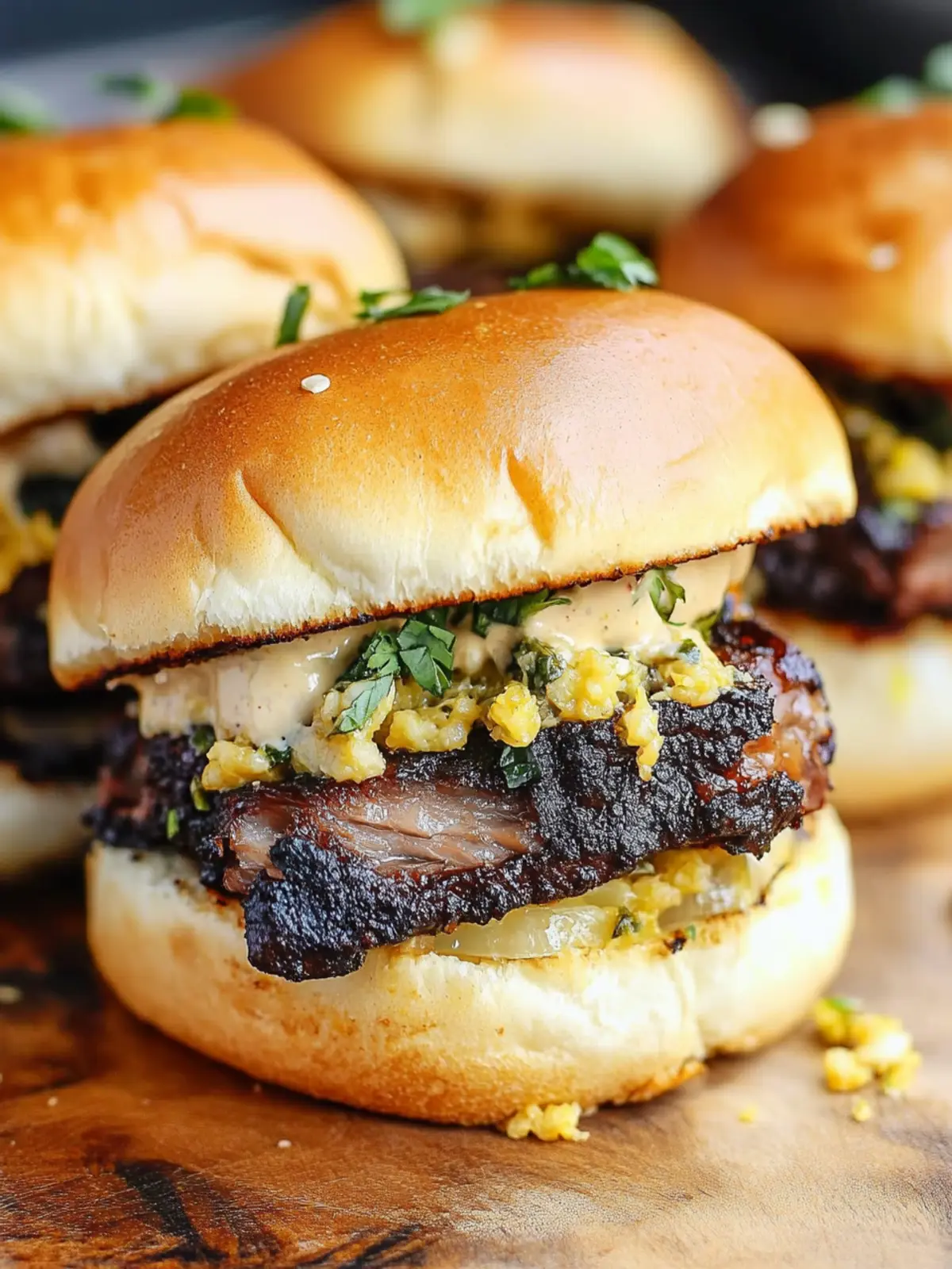 Irresistible Elote Brisket Sliders with Alabama White BBQ Sauce 4 Elote Brisket Sliders with Alabama White BBQ Sauce