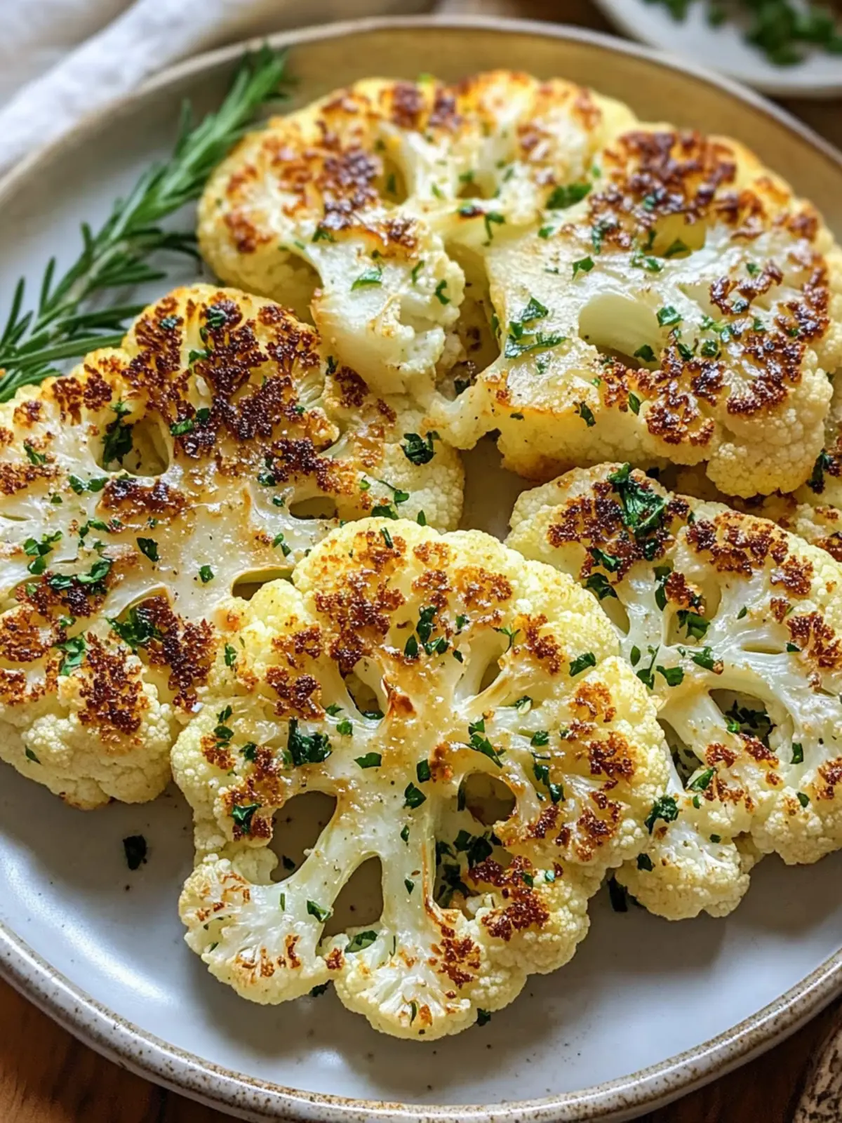 Crispy Baked Cauliflower Steaks for Flavorful Home Cooking 2 Crispy Baked Cauliflower Steaks