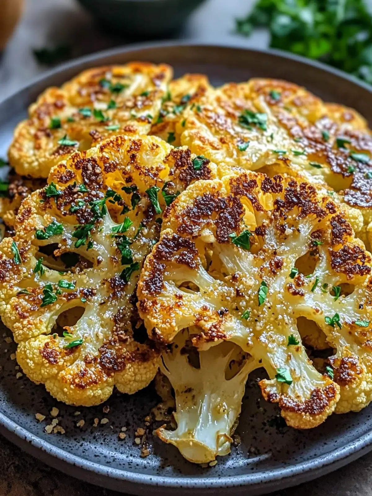 Crispy Baked Cauliflower Steaks for Flavorful Home Cooking 3 Crispy Baked Cauliflower Steaks