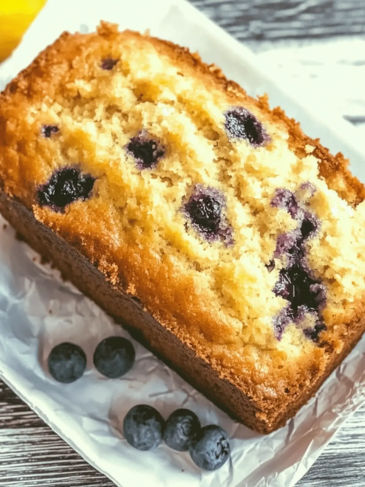 Air Fryer Lemon Blueberry Bread for a Zesty Morning Treat 4 Air Fryer Lemon Blueberry Bread