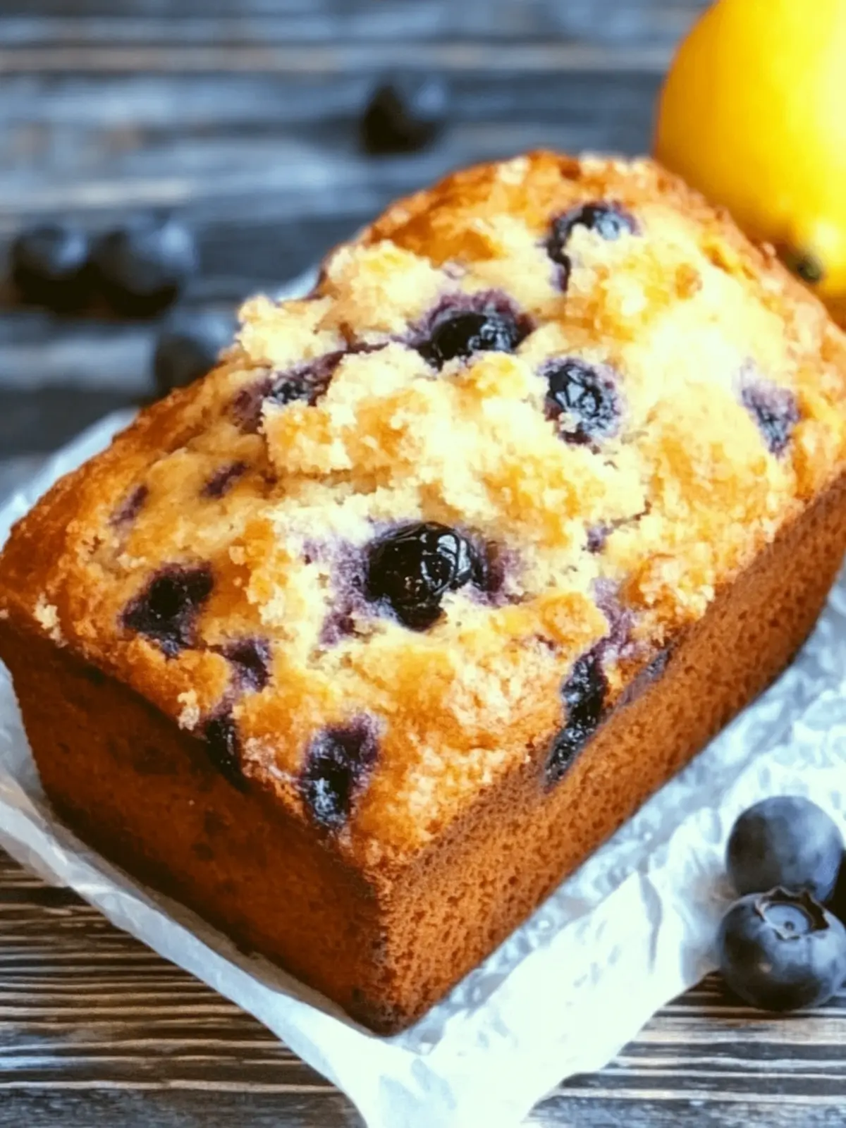 Air Fryer Lemon Blueberry Bread for a Zesty Morning Treat 5 Air Fryer Lemon Blueberry Bread