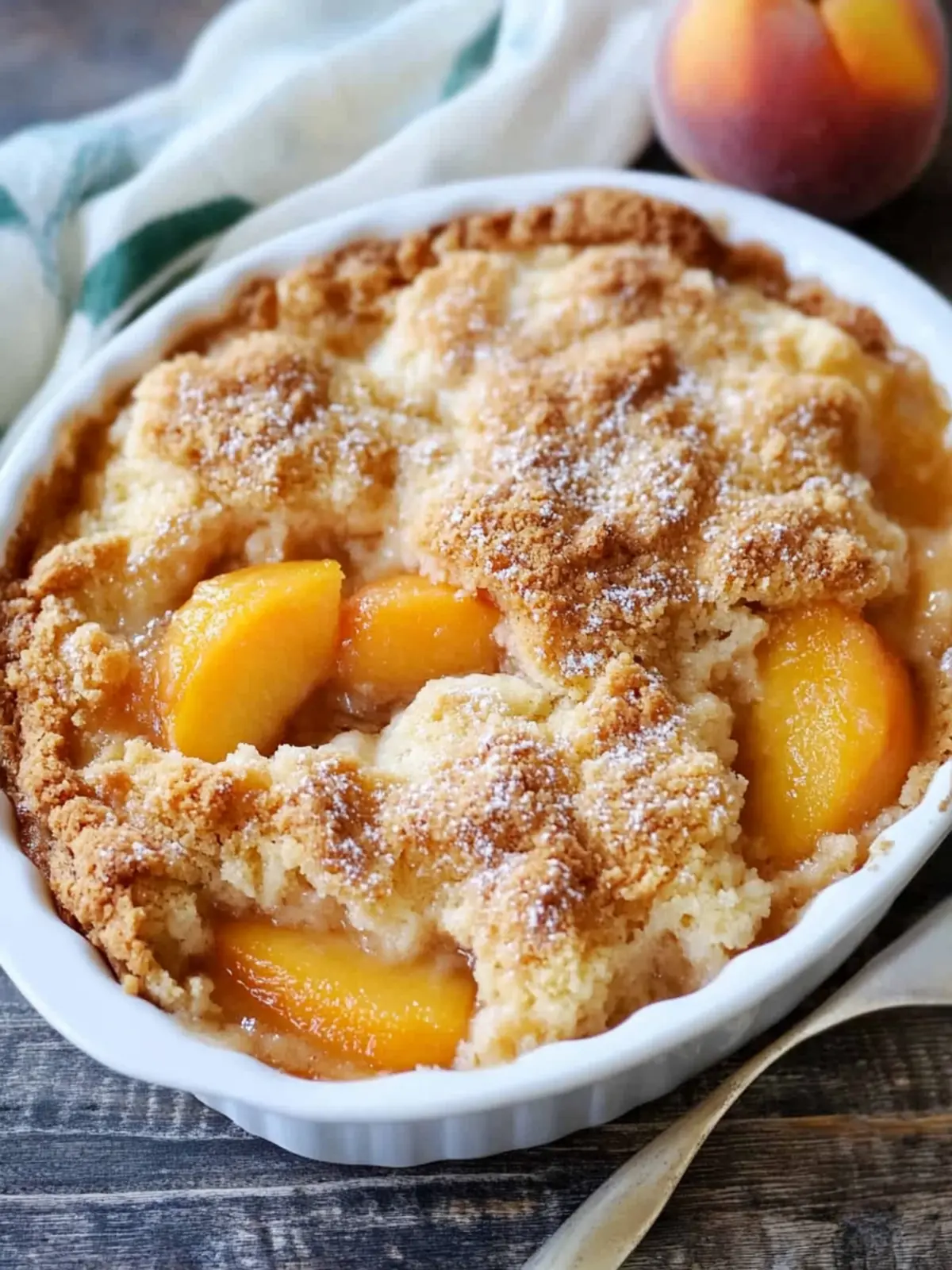 The Best Southern Peach Cobbler for Ultimate Comfort Bliss 2 The Best Southern Peach Cobbler