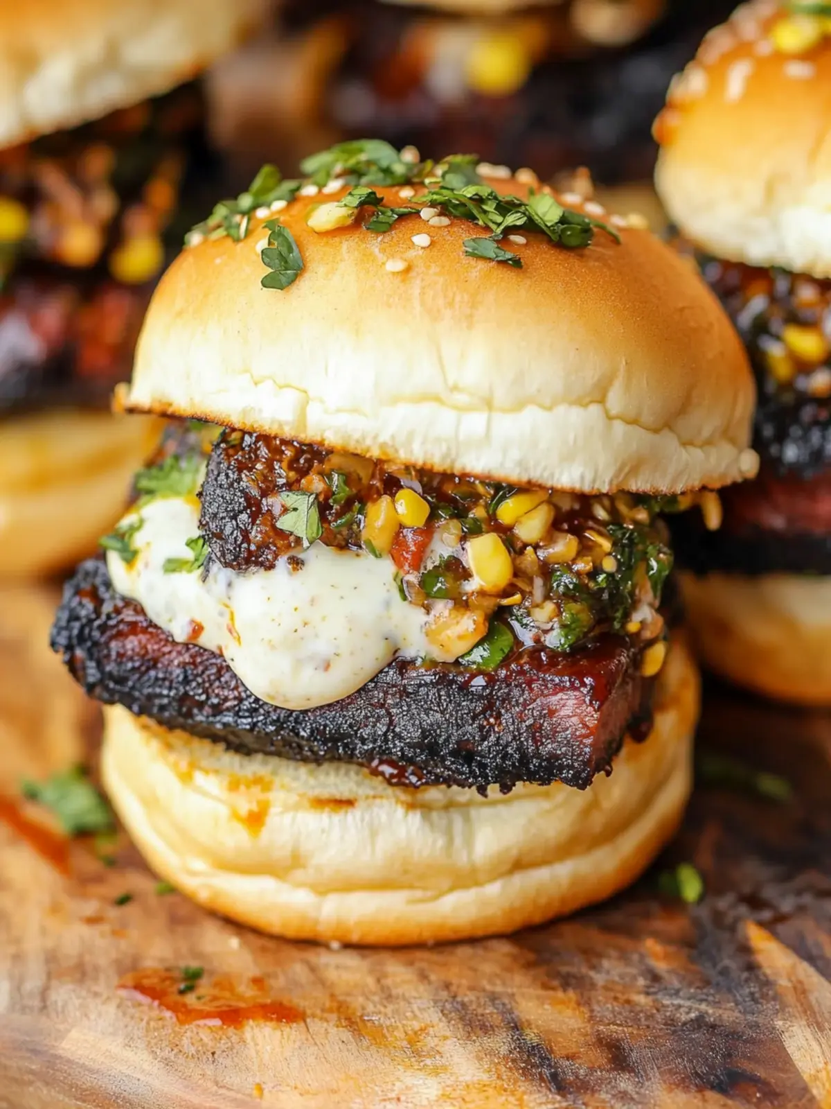 Irresistible Elote Brisket Sliders with Alabama White BBQ Sauce 3 Elote Brisket Sliders with Alabama White BBQ Sauce
