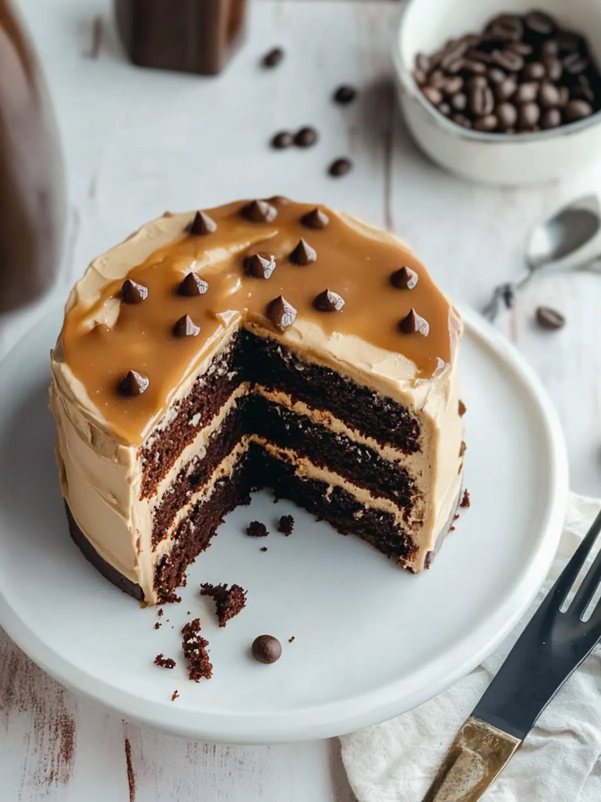 Irresistible Salted Caramel Chocolate Espresso Cake Recipe 5 Salted Caramel Chocolate Espresso Cake