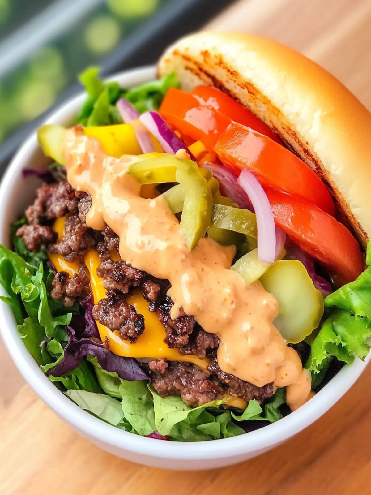 Cheeseburger Bowls