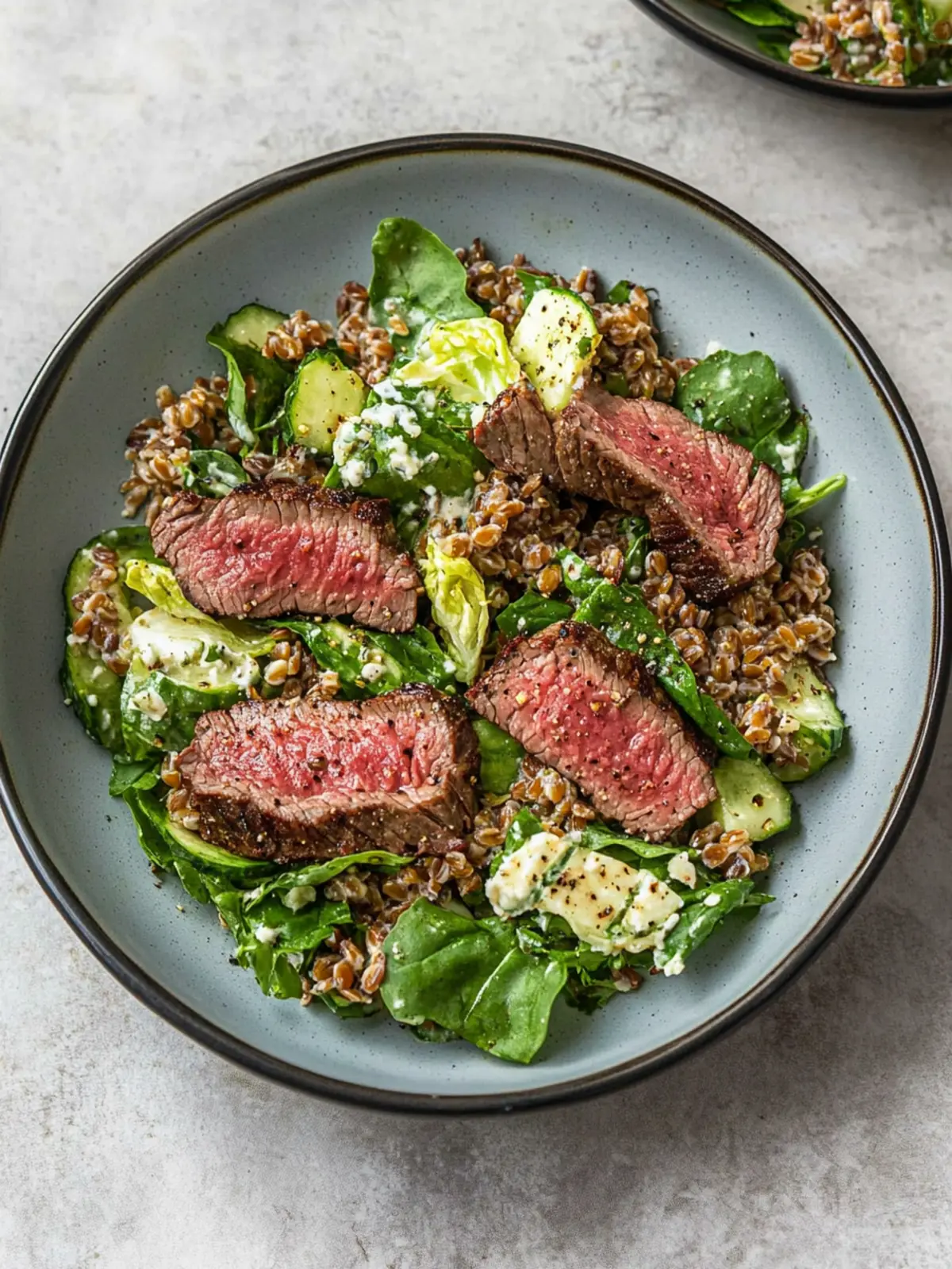 Savory Steak and Farro Salad That Will Impress Everyone 5 Steak and Farro Salad