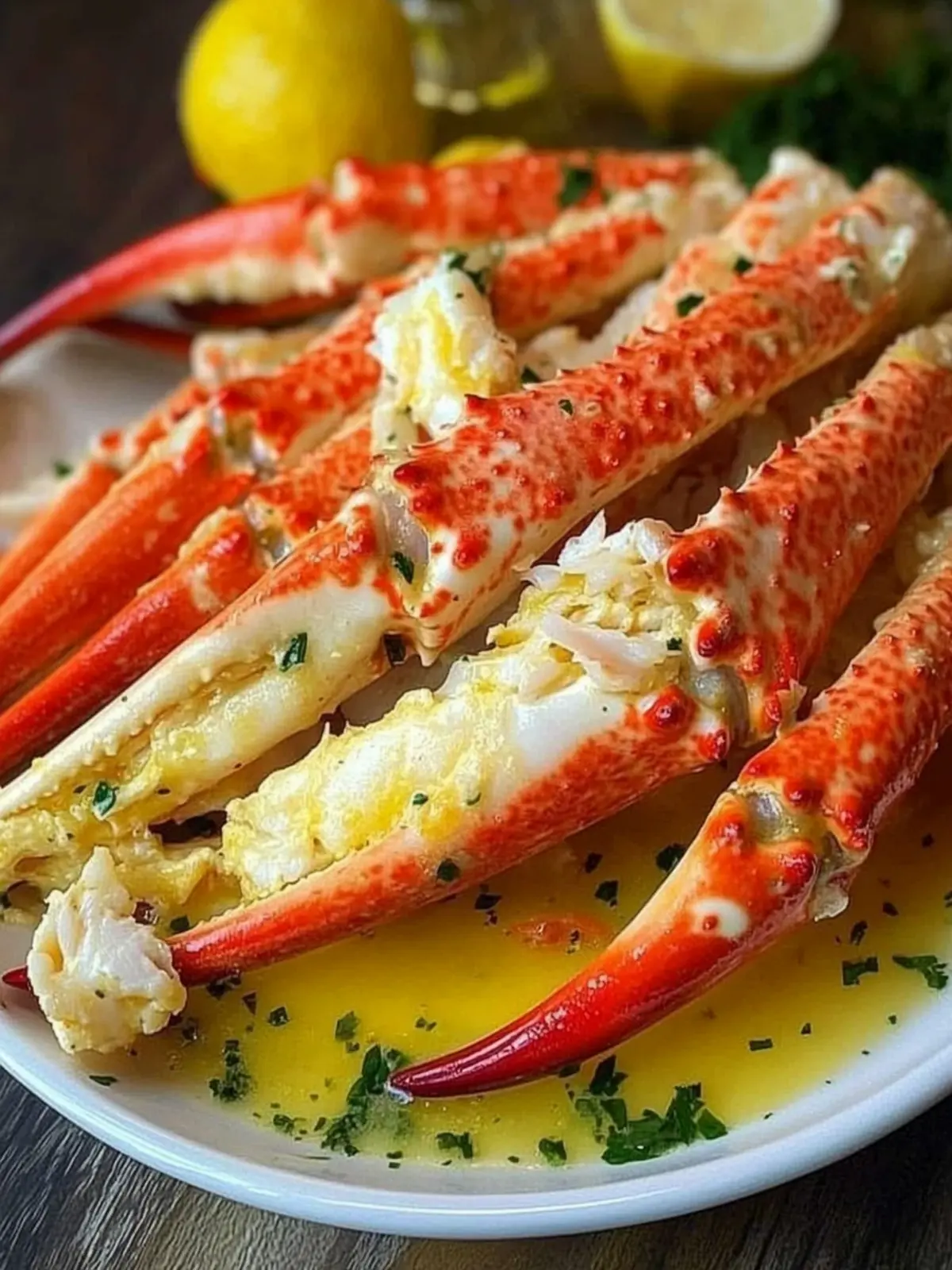 Savor Buck's Baked Crab Legs in Butter Sauce Bliss 4 Buck's Baked Crab Legs in Butter Sauce