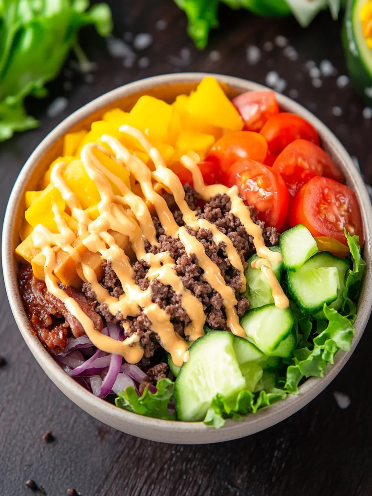 Cheeseburger Bowls
