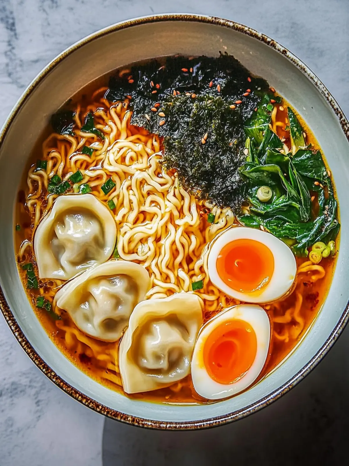 Dumpling Ramen Bowl