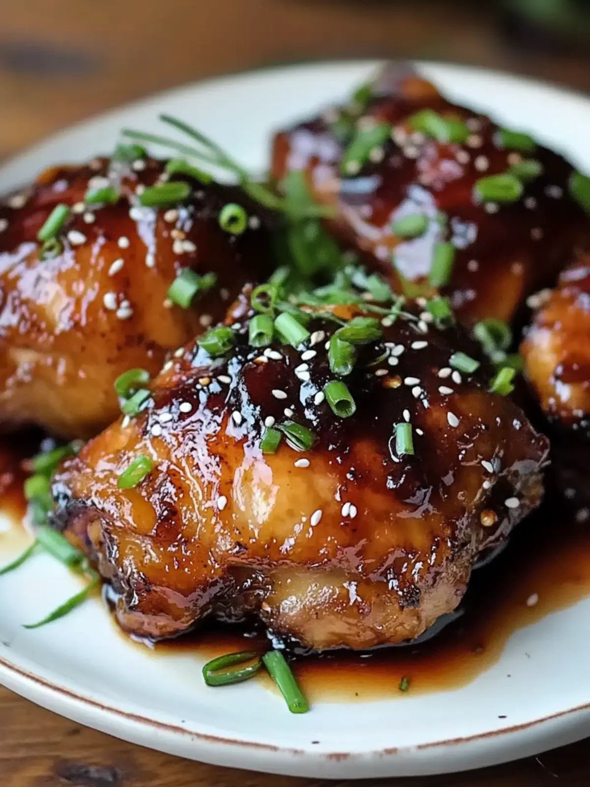Plum Sauce Chicken Thighs