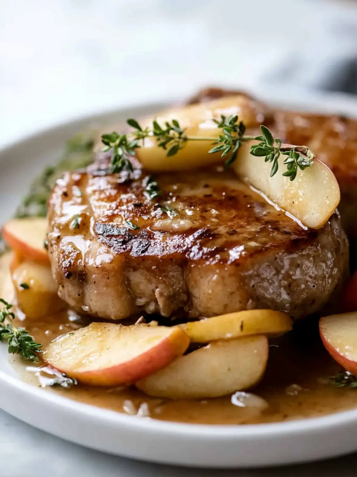 Slow Cooker Pork Chops with Apples
