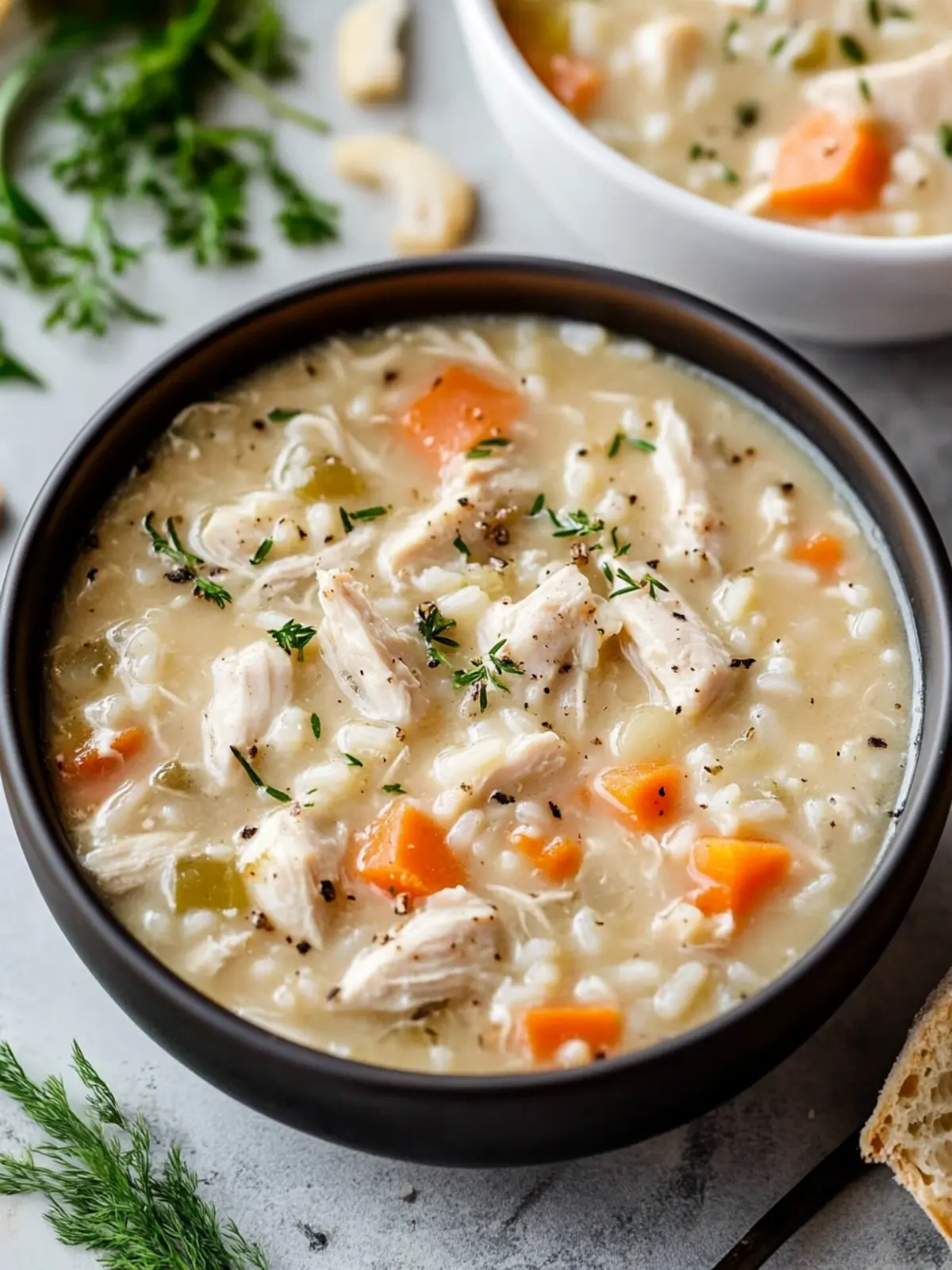 Comforting Creamy Chicken and Rice Soup That Hits the Spot 5 Creamy Chicken and Rice Soup