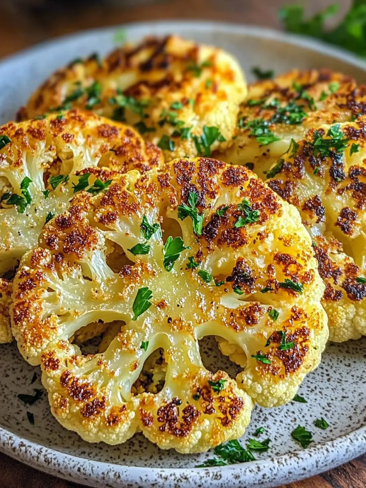 Crispy Baked Cauliflower Steaks for Flavorful Home Cooking 5 Crispy Baked Cauliflower Steaks