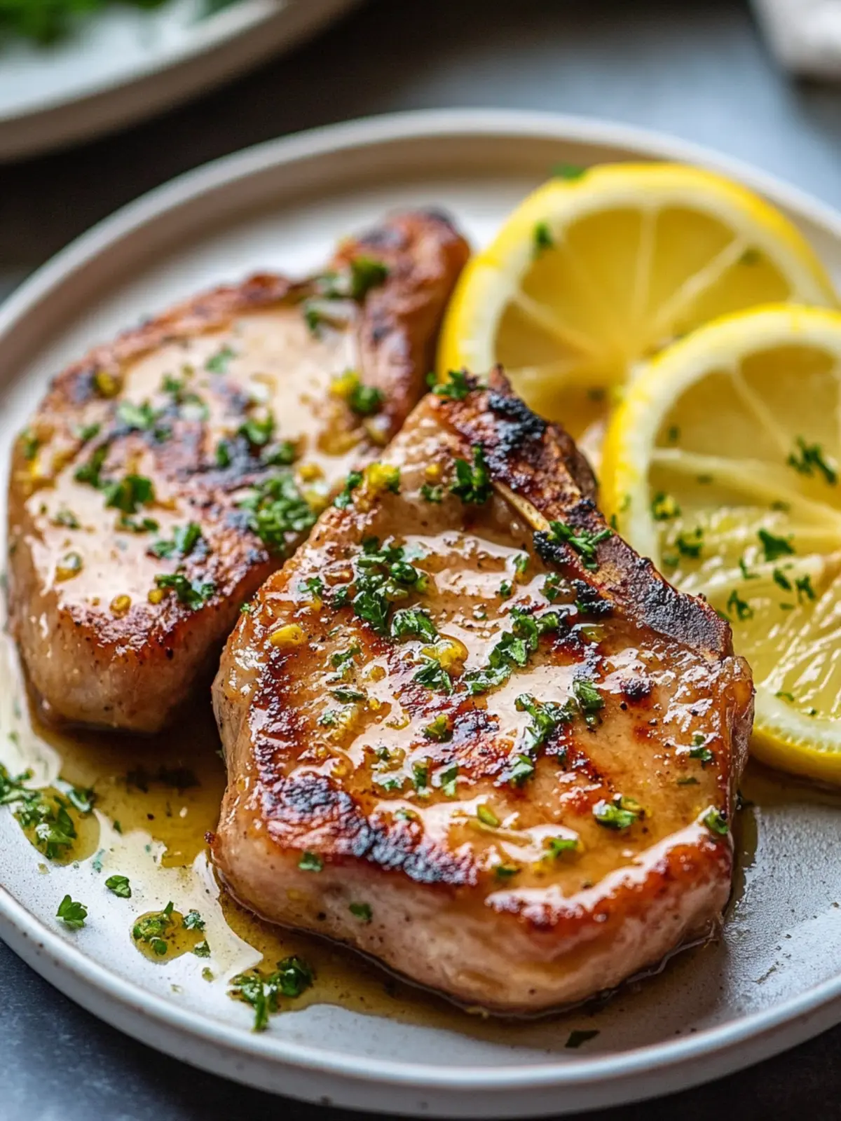 Lemon Butter Pork Chops for a Perfect Weeknight Dinner 4 Lemon Butter Pork Chops