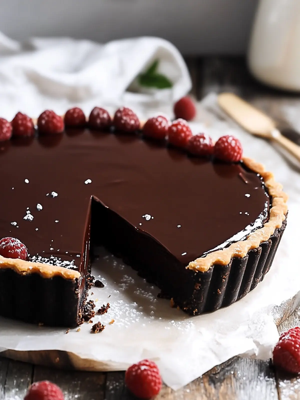 Chocolate Ganache Tart
