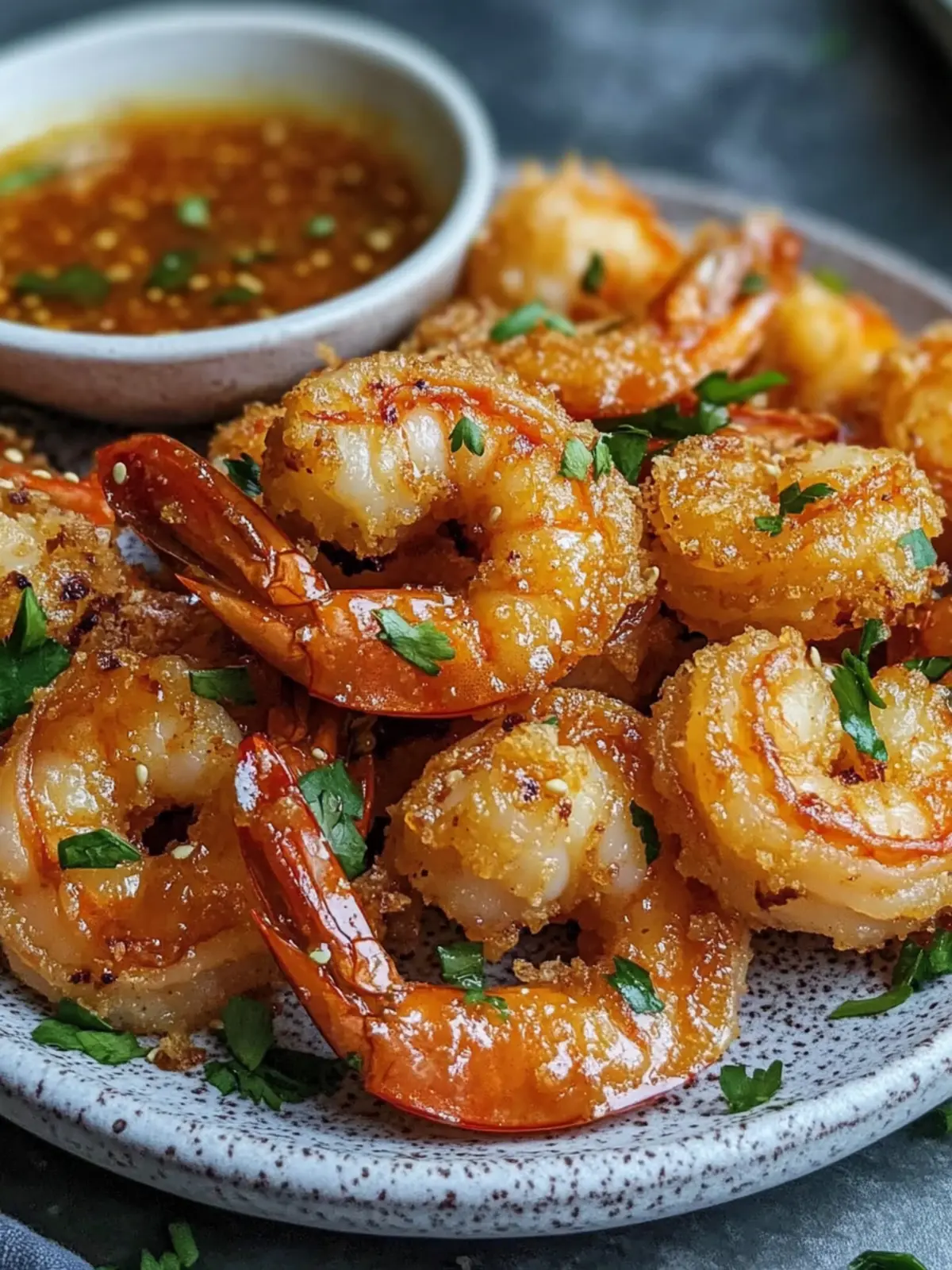 Crispy Firecracker Shrimp