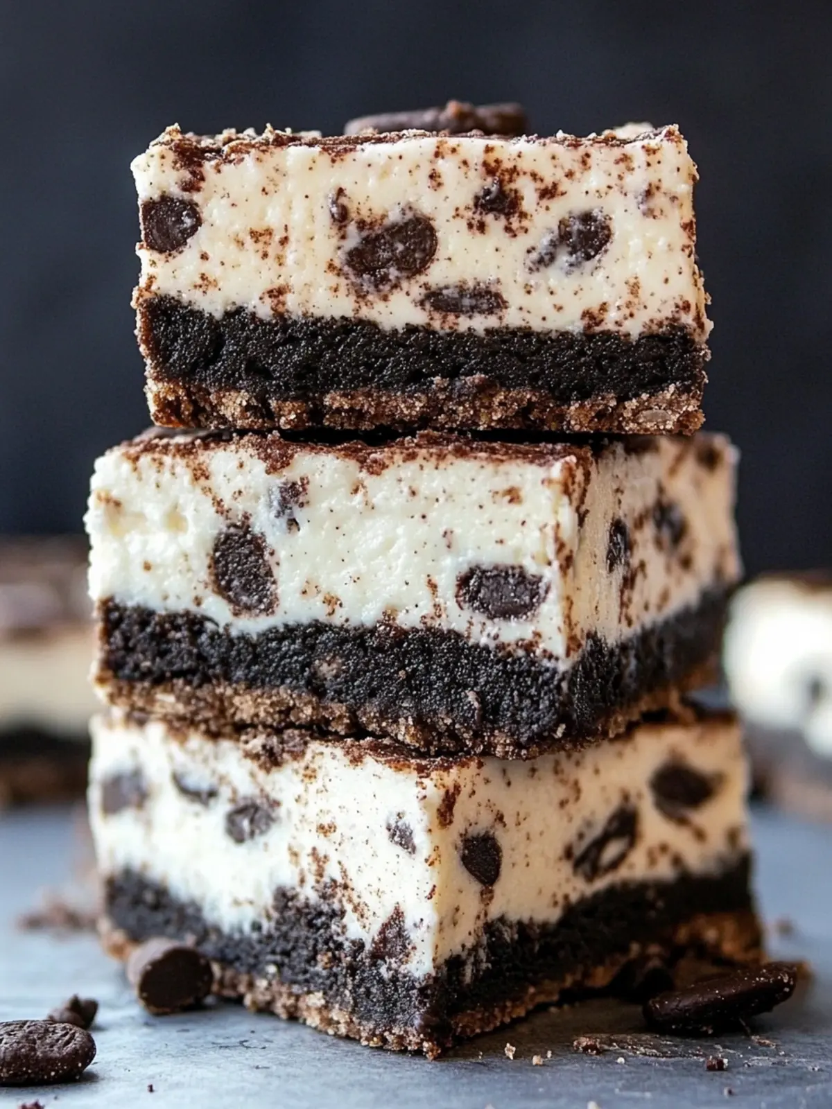 Decadent Cookies and Cream Cheesecake Bars You’ll Love 4 Cookies and Cream Cheesecake Bars