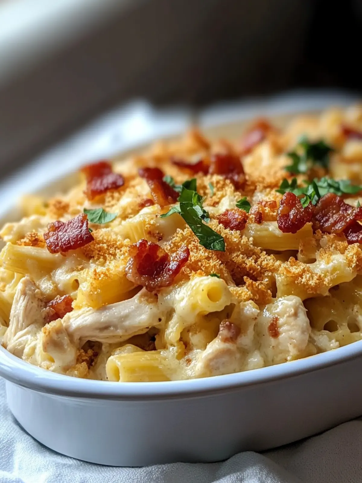 Cheesy Chicken Bacon Ranch Casserole for Cozy Nights 4 Chicken Bacon Ranch Casserole
