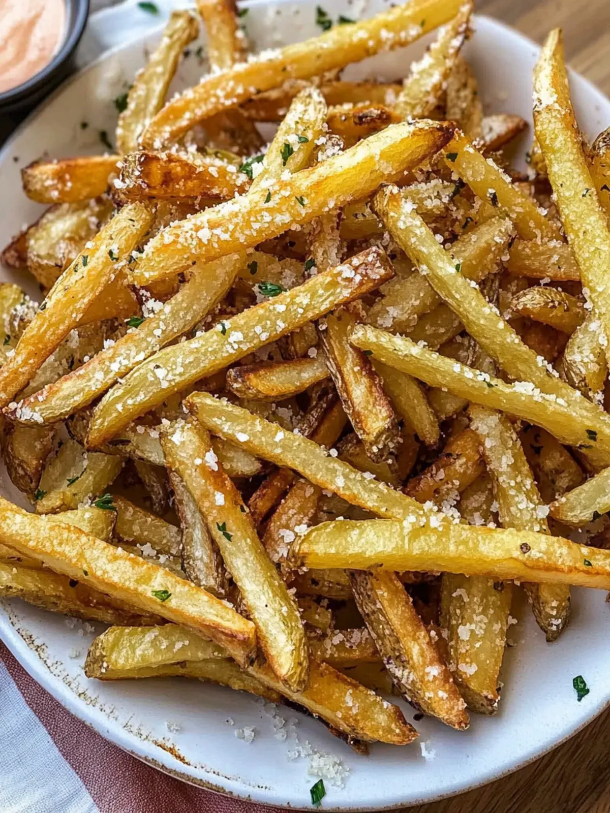 Irresistible Air Fryer Garlic Parmesan French Fries Recipe 4 Air Fryer Garlic Parmesan French Fries