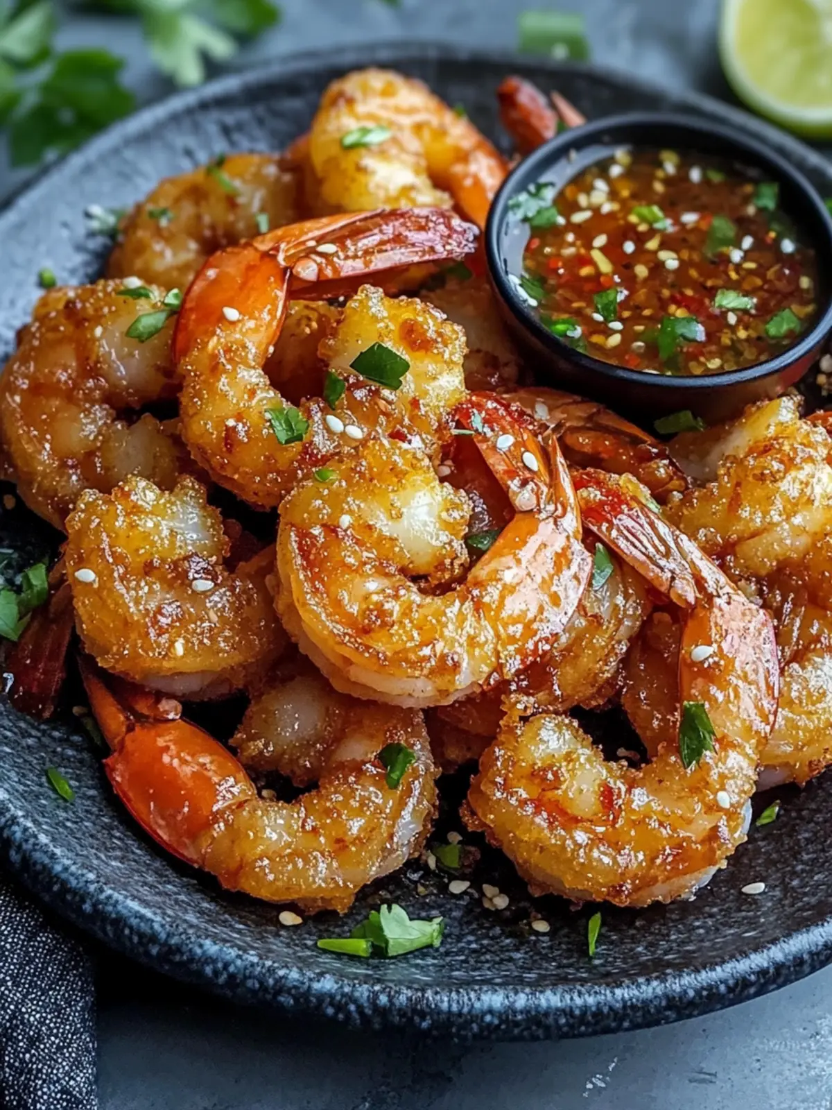 Crispy Firecracker Shrimp