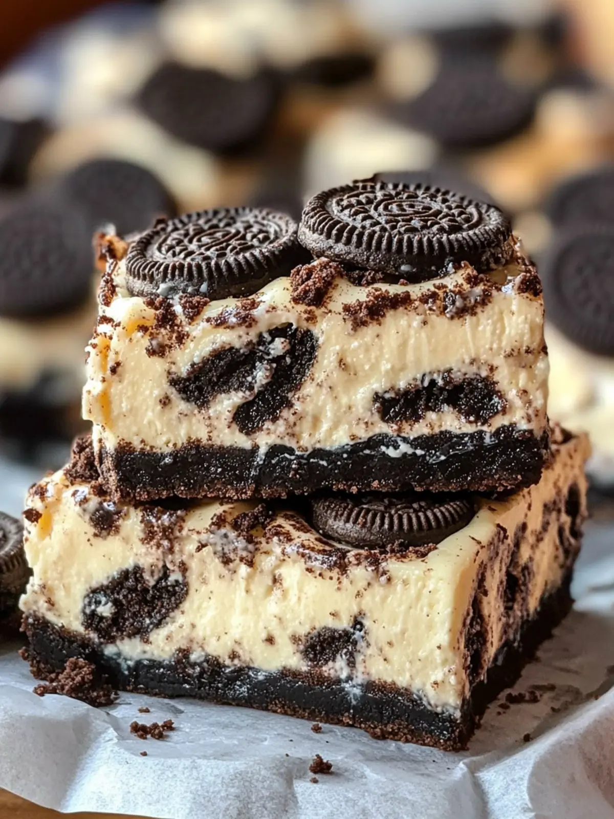 Irresistibly Creamy Gluten-Free Oreo Cheesecake Bars 5 Gluten-Free Oreo Cheesecake Bars