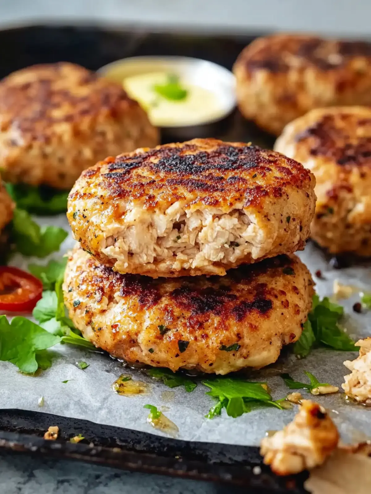 Best Clean Eating Chicken Burger Patties