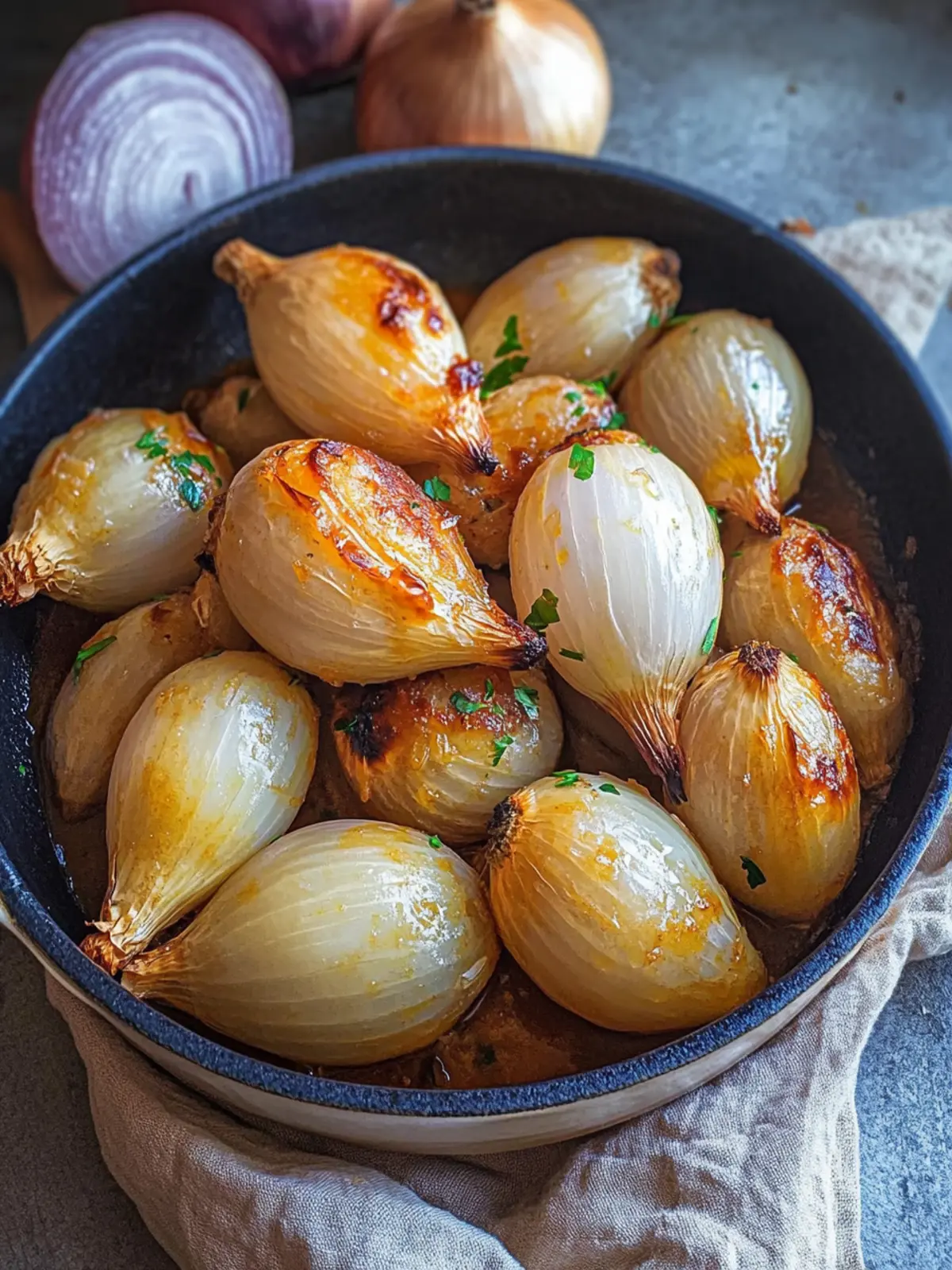 Delicious Stuffed Onions with Savory Pork and Rice Filling 2 Stuffed Onions