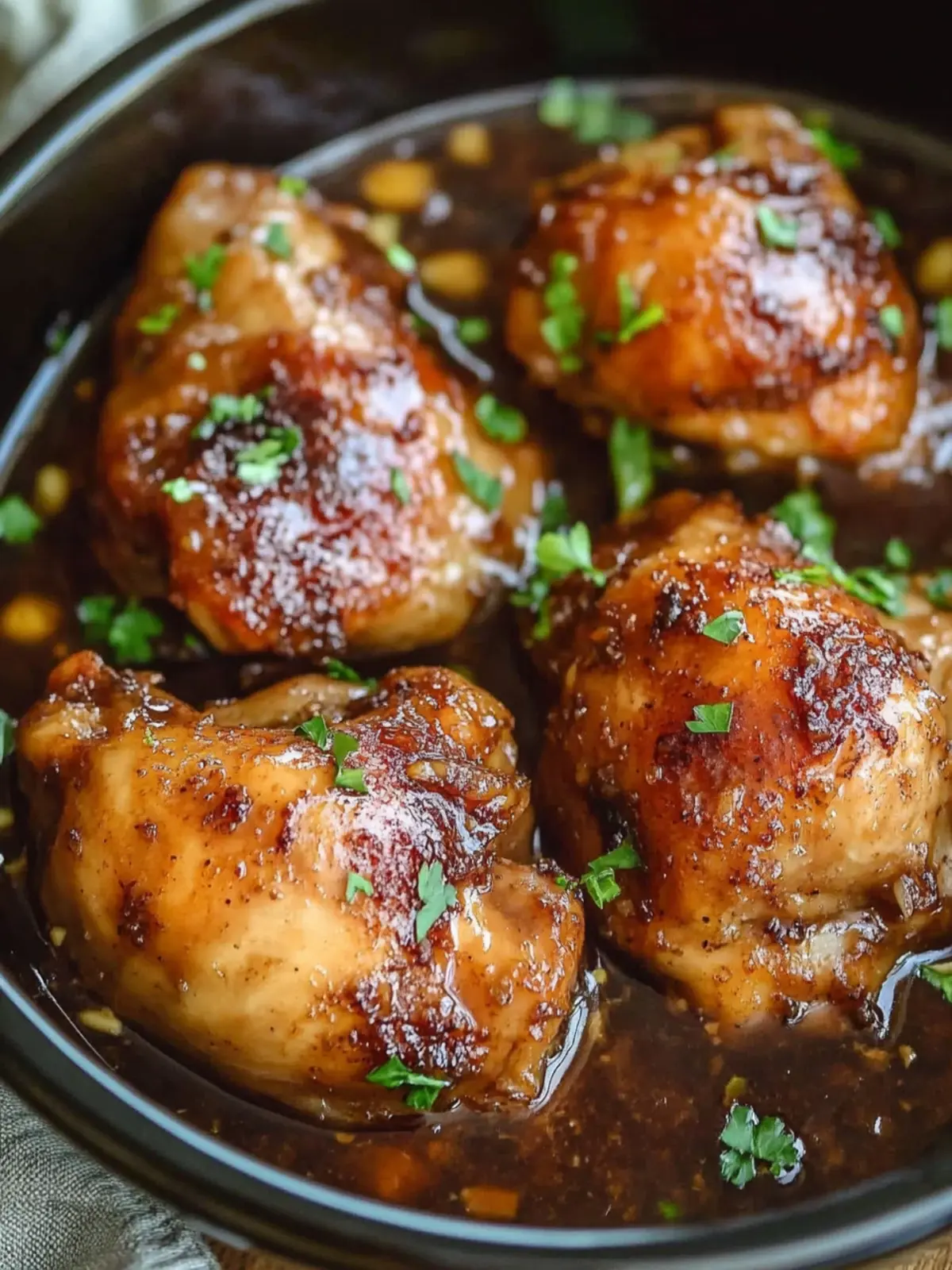 Slow Cooker Brown Sugar Garlic Chicken for Effortless Flavor 3 Slow Cooker Brown Sugar Garlic Chicken