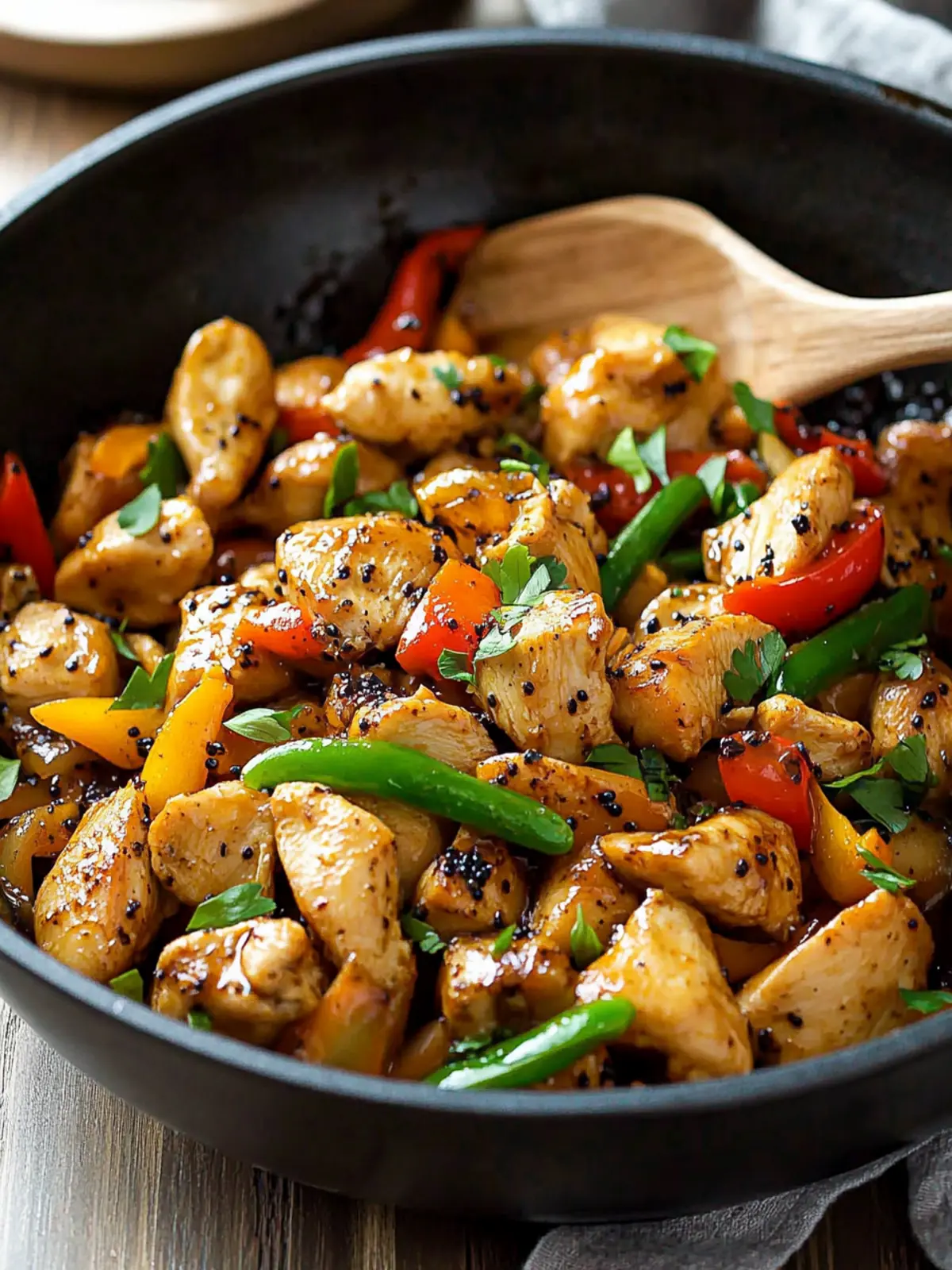 One-Pot Black Pepper Chicken: Flavor-Packed Dinner Delight 2 One-Pot Black Pepper Chicken