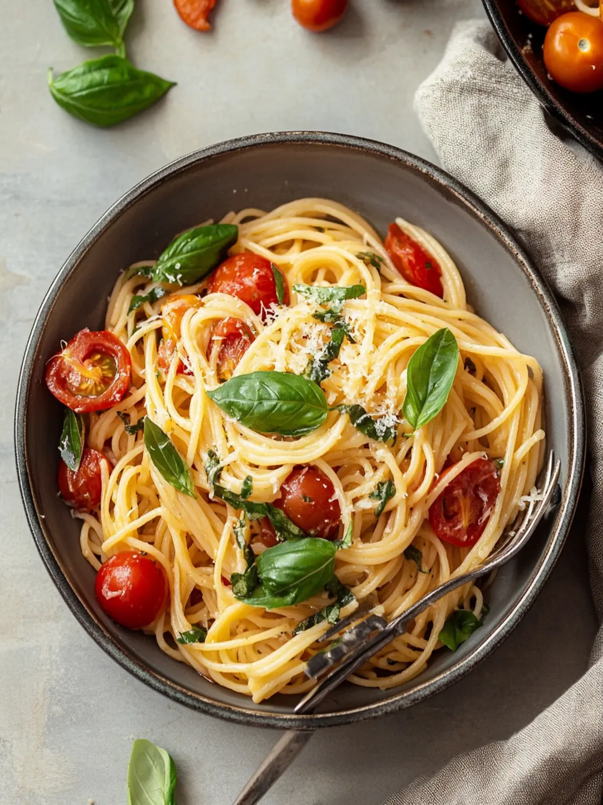 Vegan Tomato Basil Pasta: Fresh, Flavorful, and Quick to Make 3 Vegan Tomato Basil Pasta