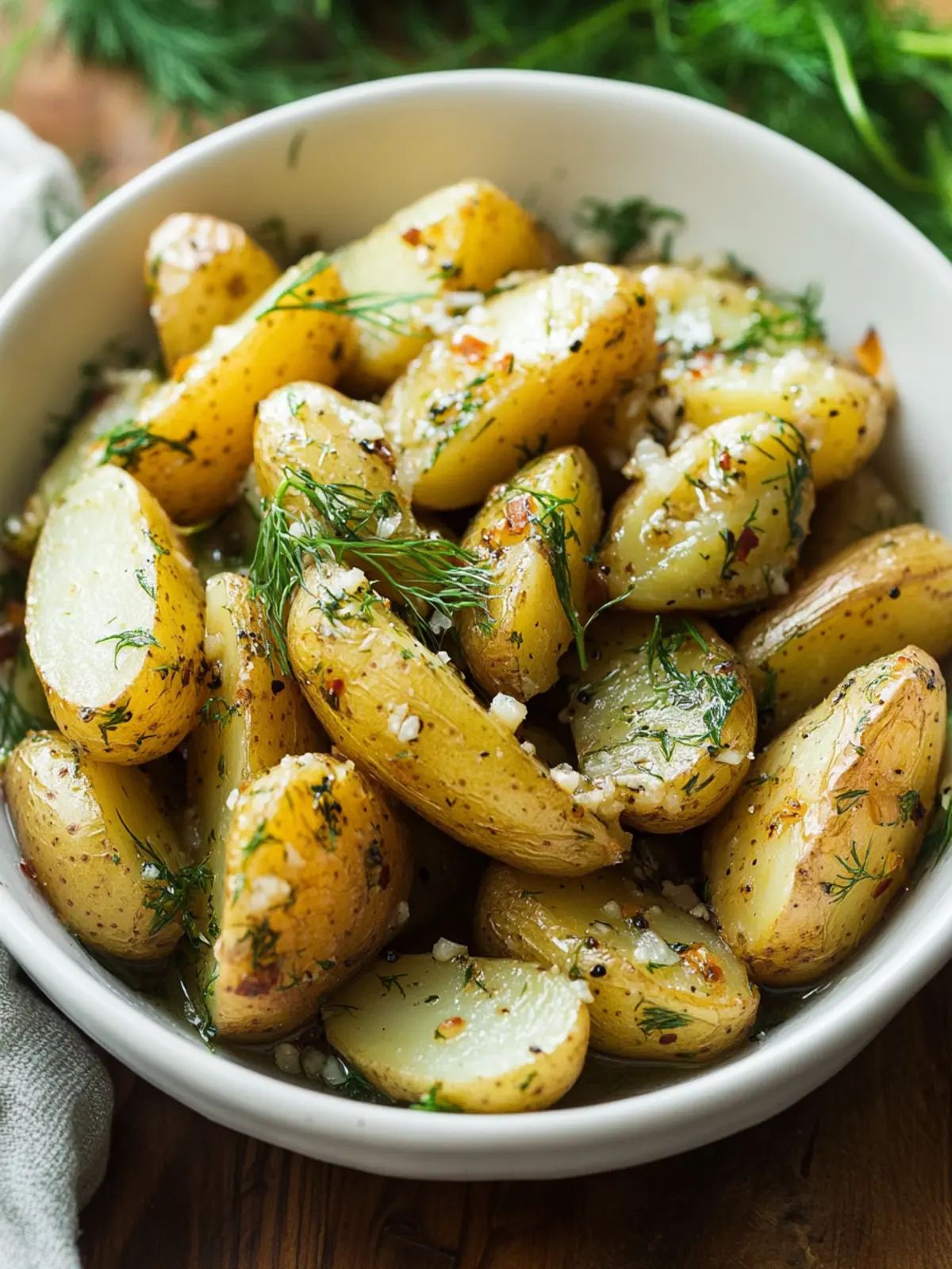 Braised Garlic Dill Fingerling Potatoes for Flavor Lovers 5 Braised Garlic Dill Fingerling Potatoes