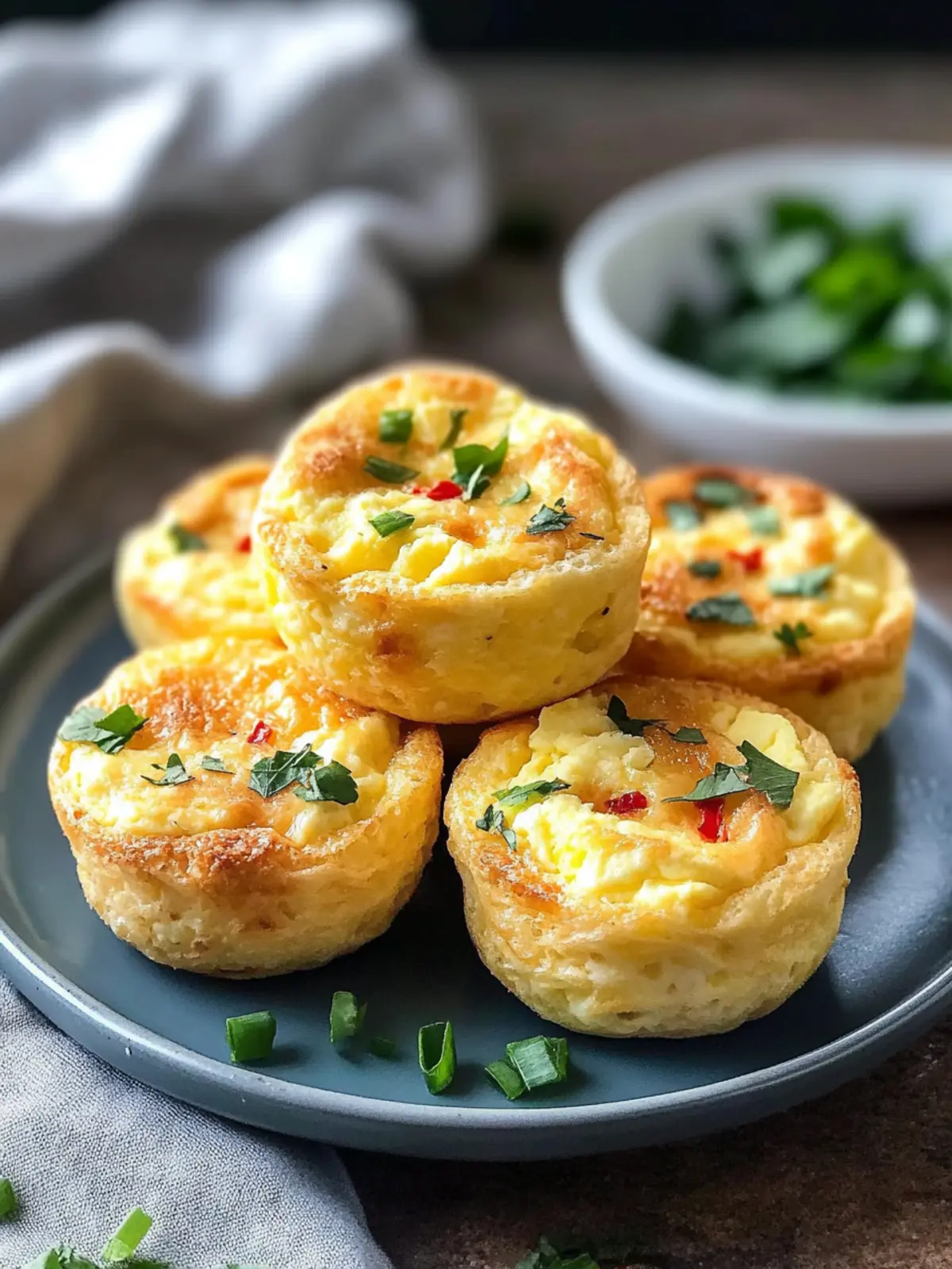 Easy Cottage Cheese Egg Bites