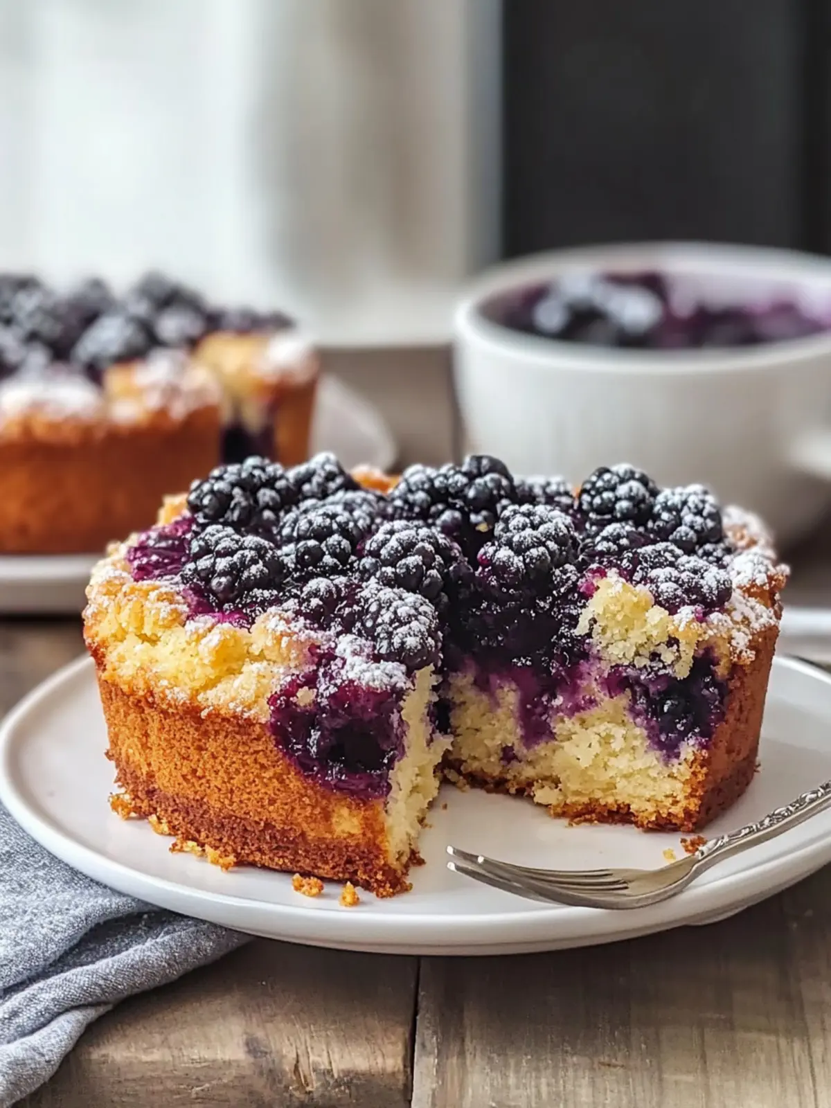 Fresh Huckleberry Buttermilk Coffee Cake for Cozy Mornings 4 Fresh Huckleberry Buttermilk Coffee Cake
