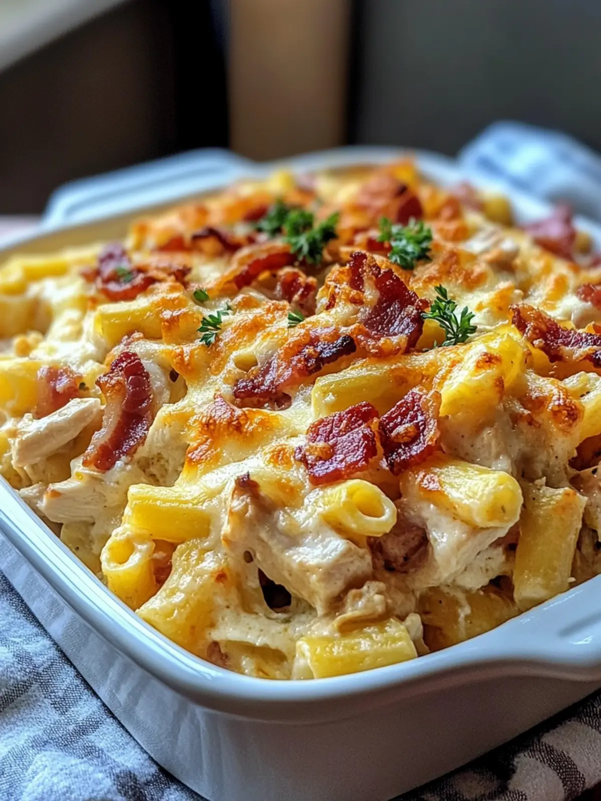 Cheesy Chicken Bacon Ranch Casserole for Cozy Nights 2 Chicken Bacon Ranch Casserole