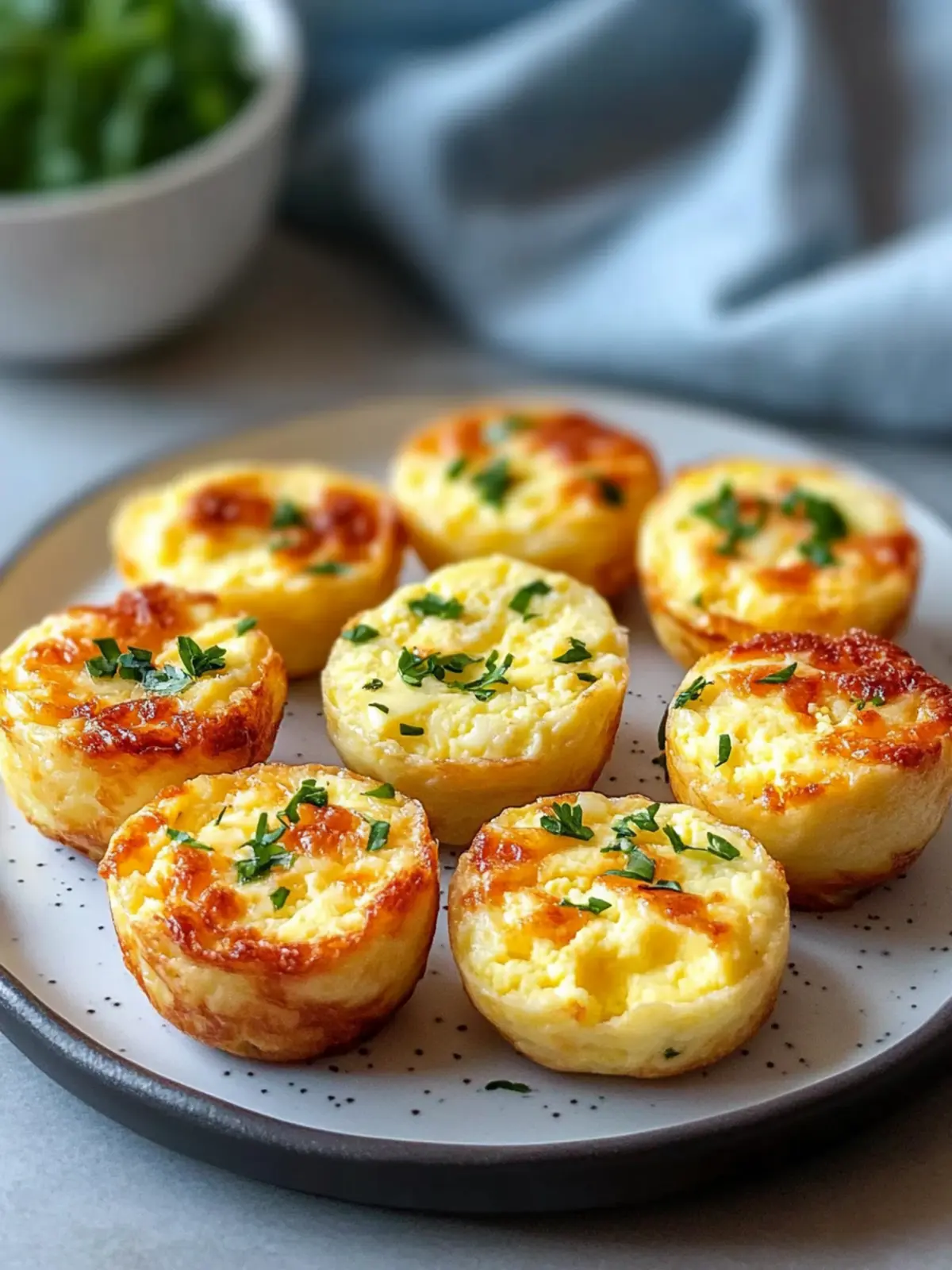 Easy Cottage Cheese Egg Bites