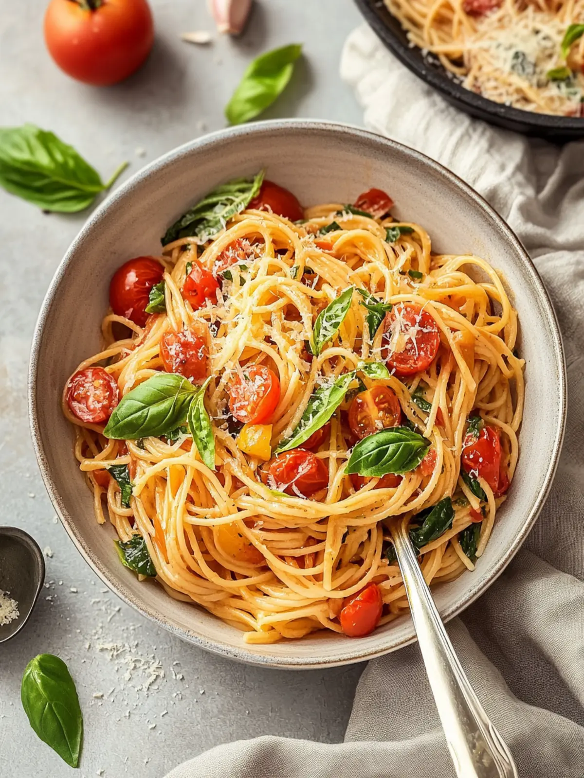 Vegan Tomato Basil Pasta: Fresh, Flavorful, and Quick to Make 4 Vegan Tomato Basil Pasta