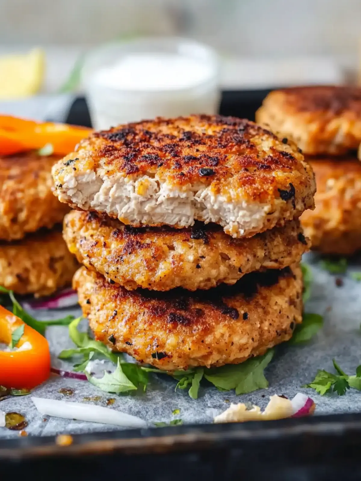 Best Clean Eating Chicken Burger Patties