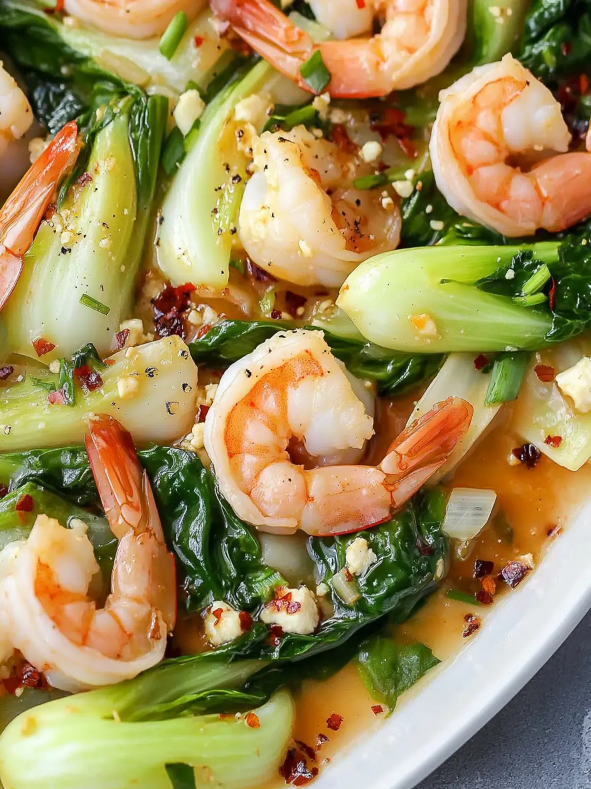 Spicy Garlic Butter Shrimp and Baby Bok Choy in 30 Minutes 3 Spicy Garlic Butter Shrimp and Baby Bok Choy