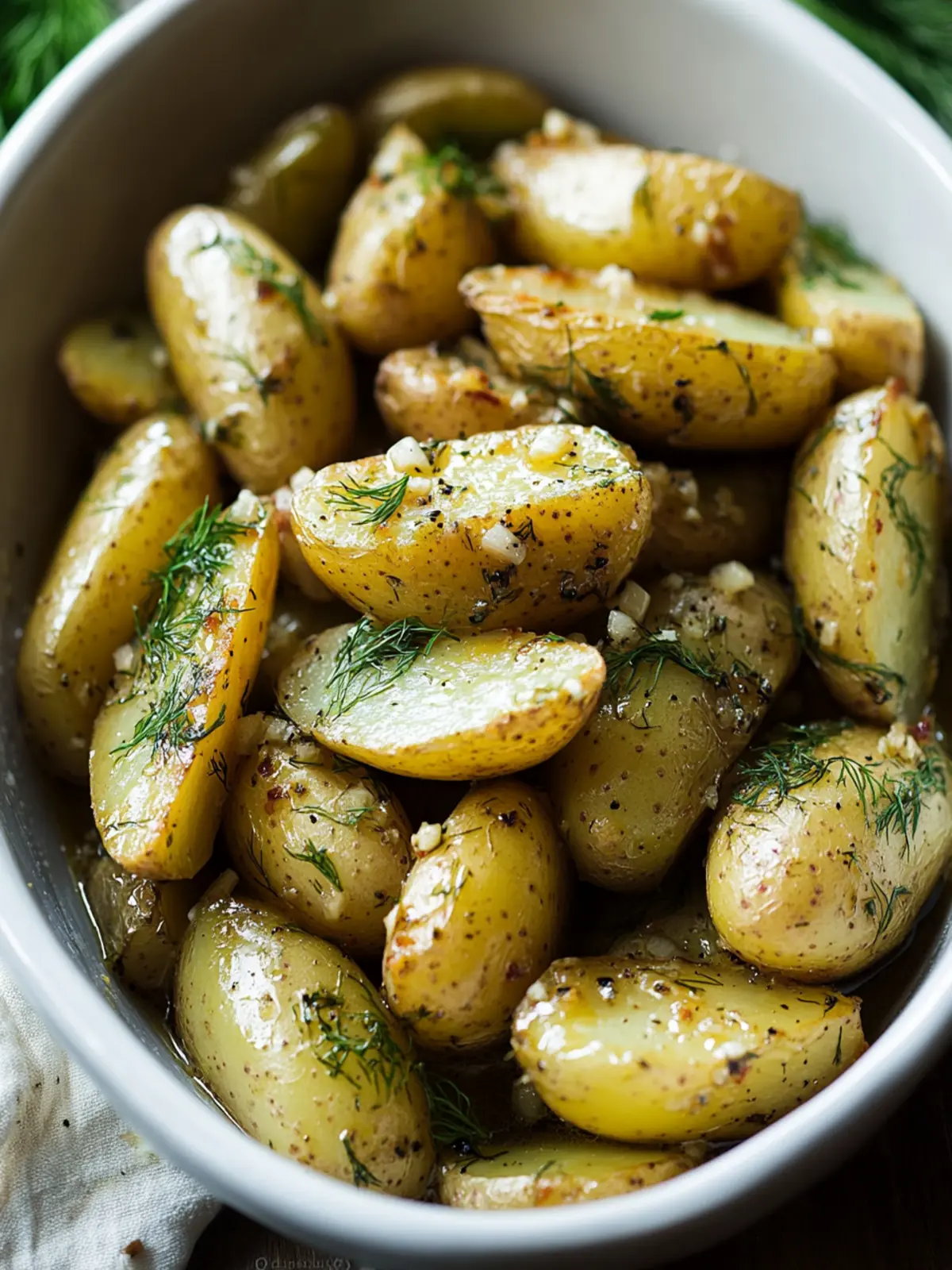Braised Garlic Dill Fingerling Potatoes for Flavor Lovers 3 Braised Garlic Dill Fingerling Potatoes
