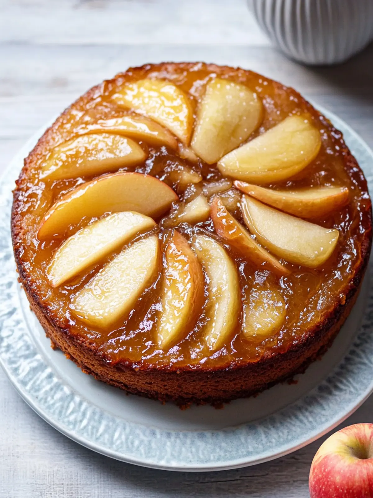 Melt-in-Your-Mouth Apple Upside Down Cake Recipe 3 Apple Upside Down Cake