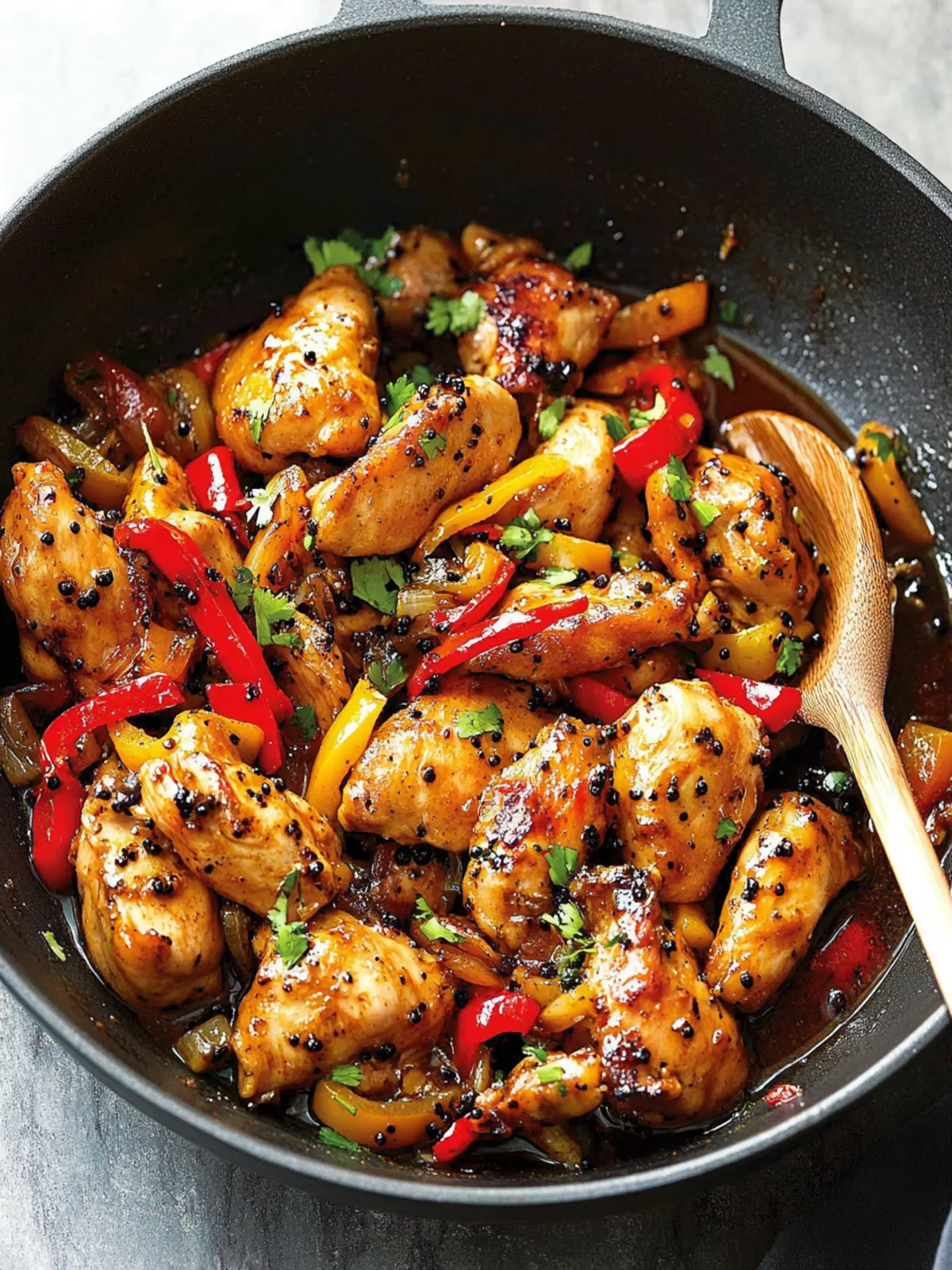 One-Pot Black Pepper Chicken: Flavor-Packed Dinner Delight 4 One-Pot Black Pepper Chicken