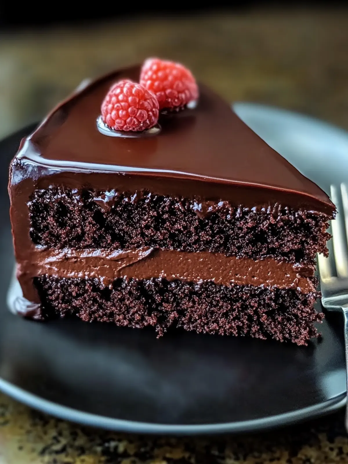 Silky Ganache Tops The Best Moist Chocolate Cake Ever 5 Silky Ganache Tops The Best Moist Chocolate Cake