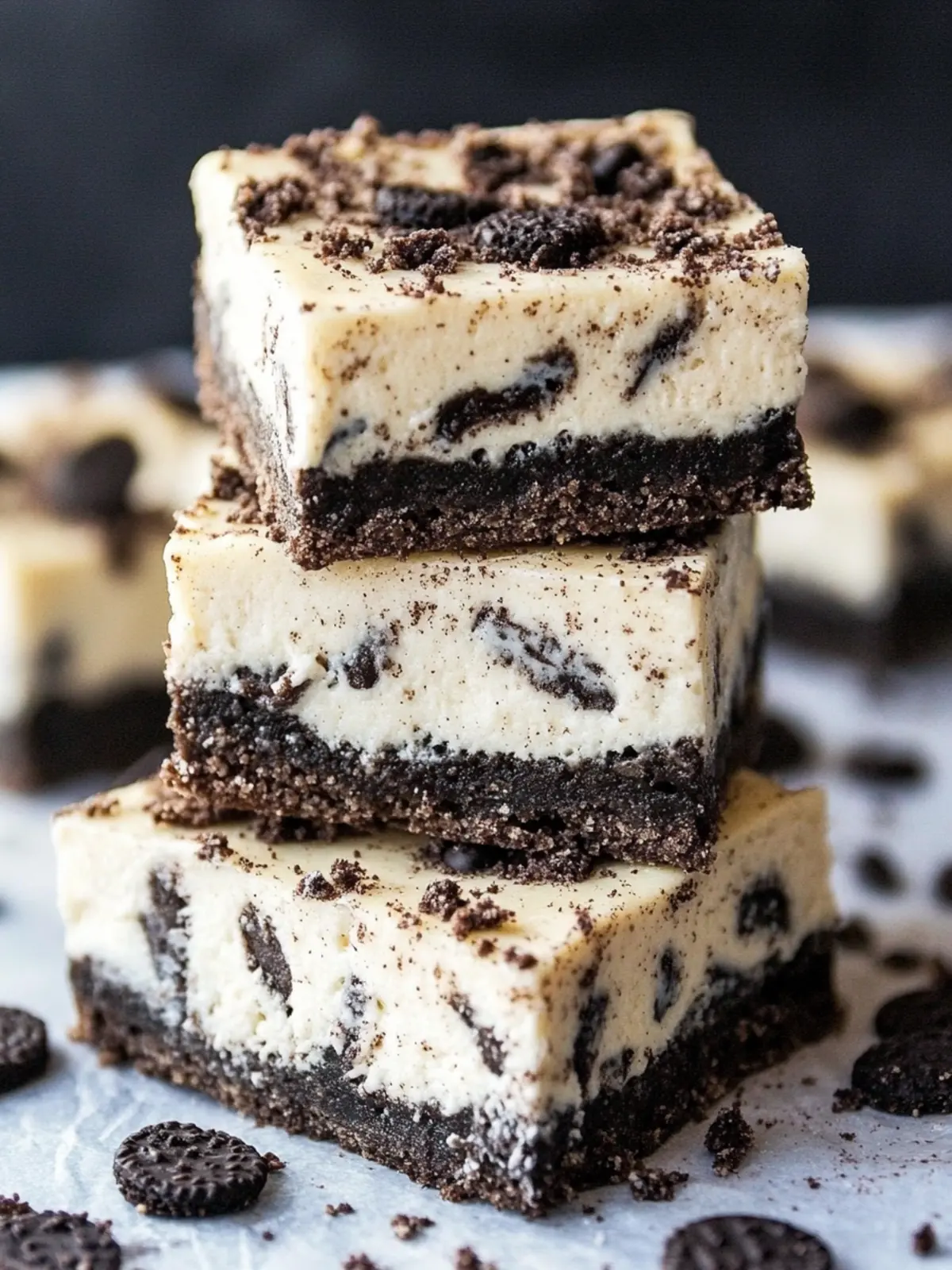 Decadent Cookies and Cream Cheesecake Bars You’ll Love 2 Cookies and Cream Cheesecake Bars