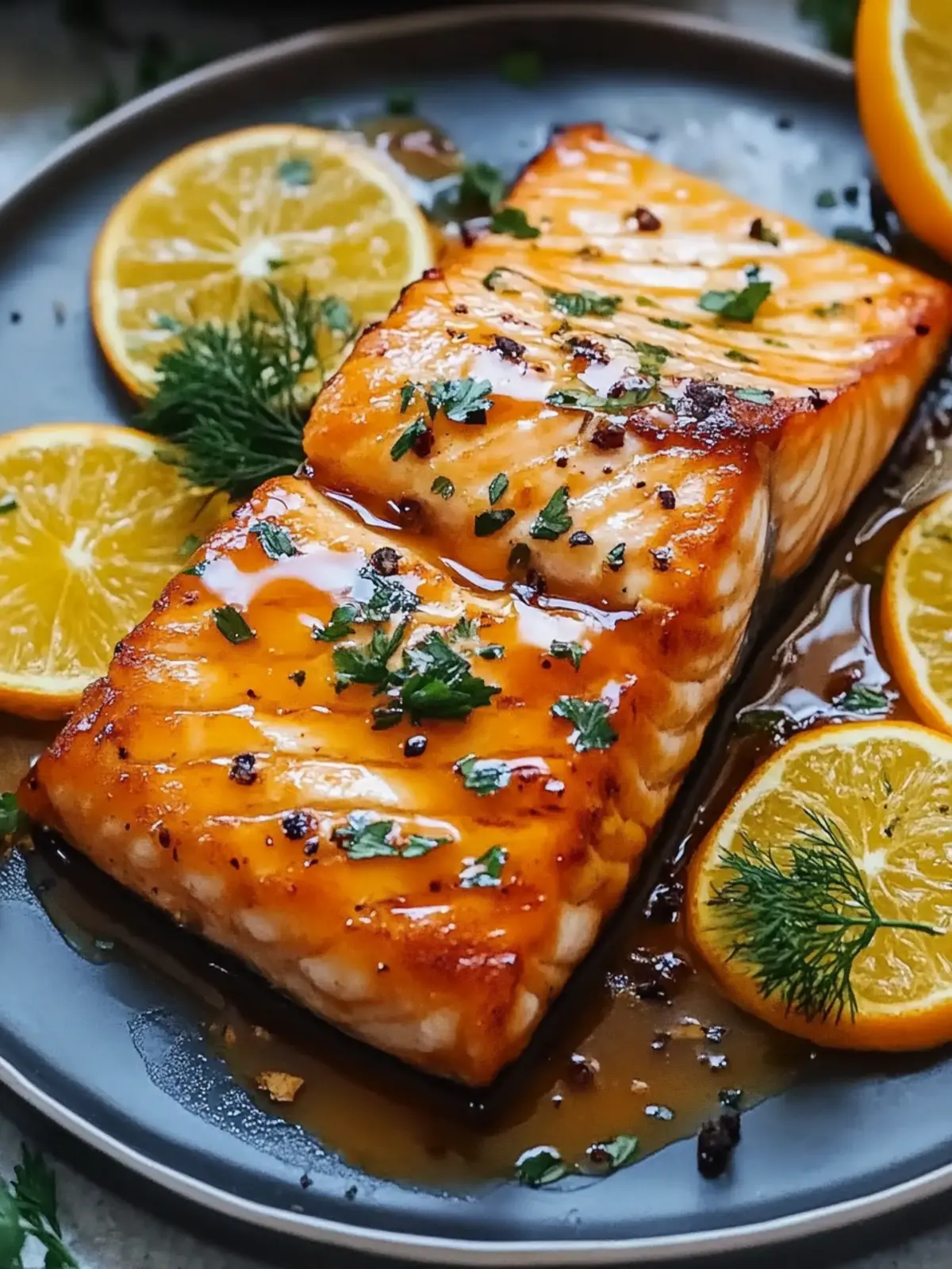 Sweet and Savory Orange Glazed Salmon in Just 20 Minutes 3 Orange Glazed Salmon