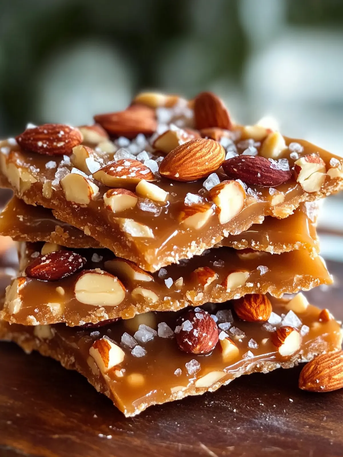 Delicious Toffee Crunch Bark Recipe with Almonds and Sea Salt 5 Toffee Crunch Bark Recipe with Almonds and Sea Salt