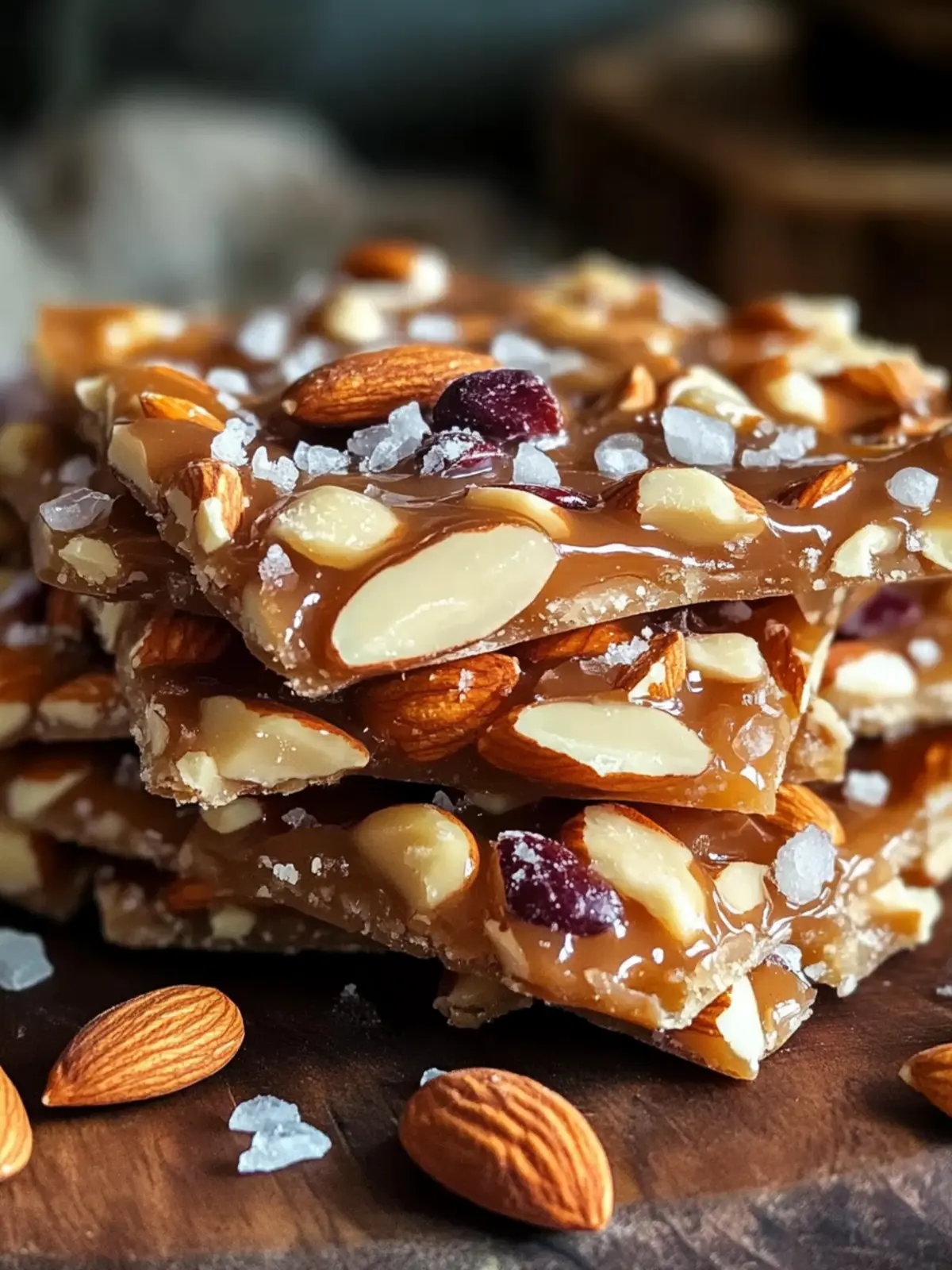 Delicious Toffee Crunch Bark Recipe with Almonds and Sea Salt 2 Toffee Crunch Bark Recipe with Almonds and Sea Salt
