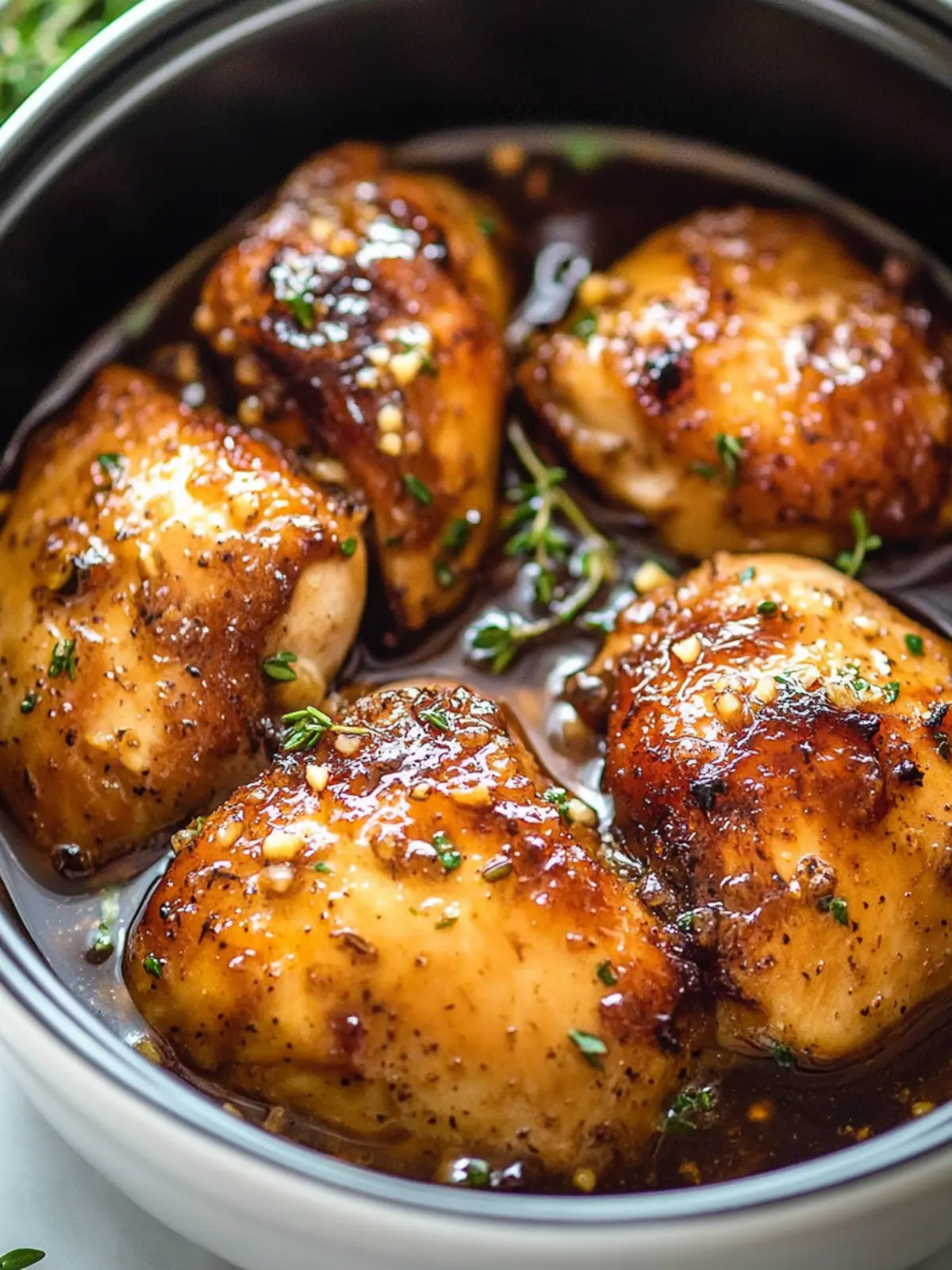 Slow Cooker Brown Sugar Garlic Chicken for Effortless Flavor 4 Slow Cooker Brown Sugar Garlic Chicken