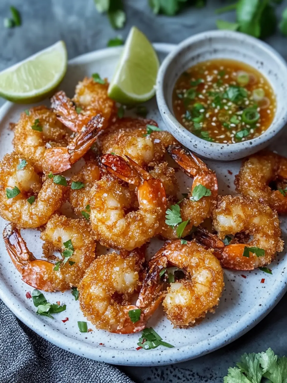 Crispy Firecracker Shrimp