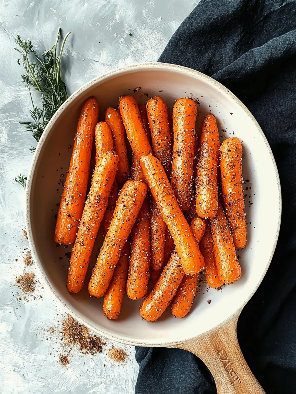 Oven Roasted Carrots